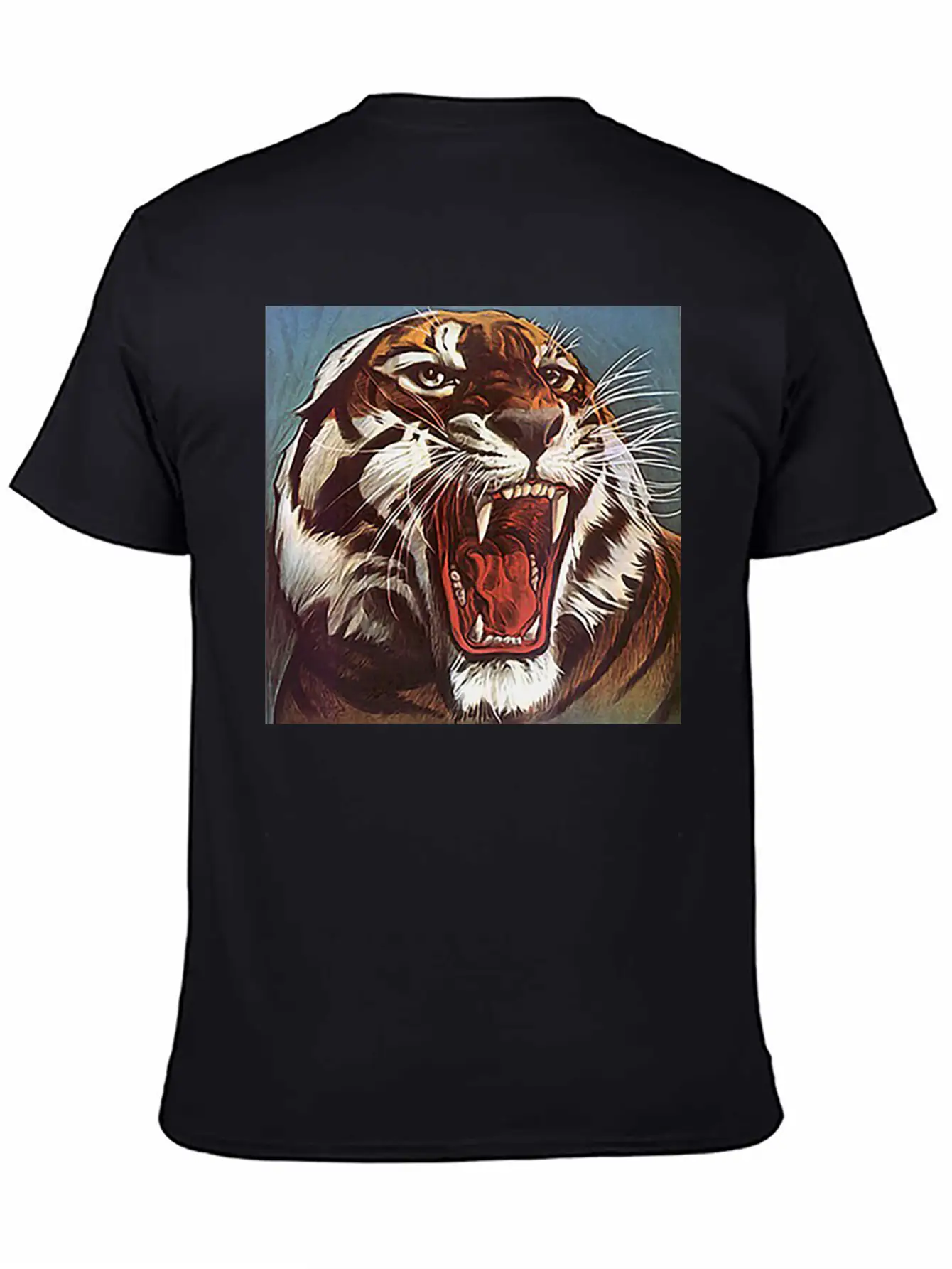 JUNGLECONTEST TIGER Essential Unisex Summer Tee – Soft Cotton Casual Fit