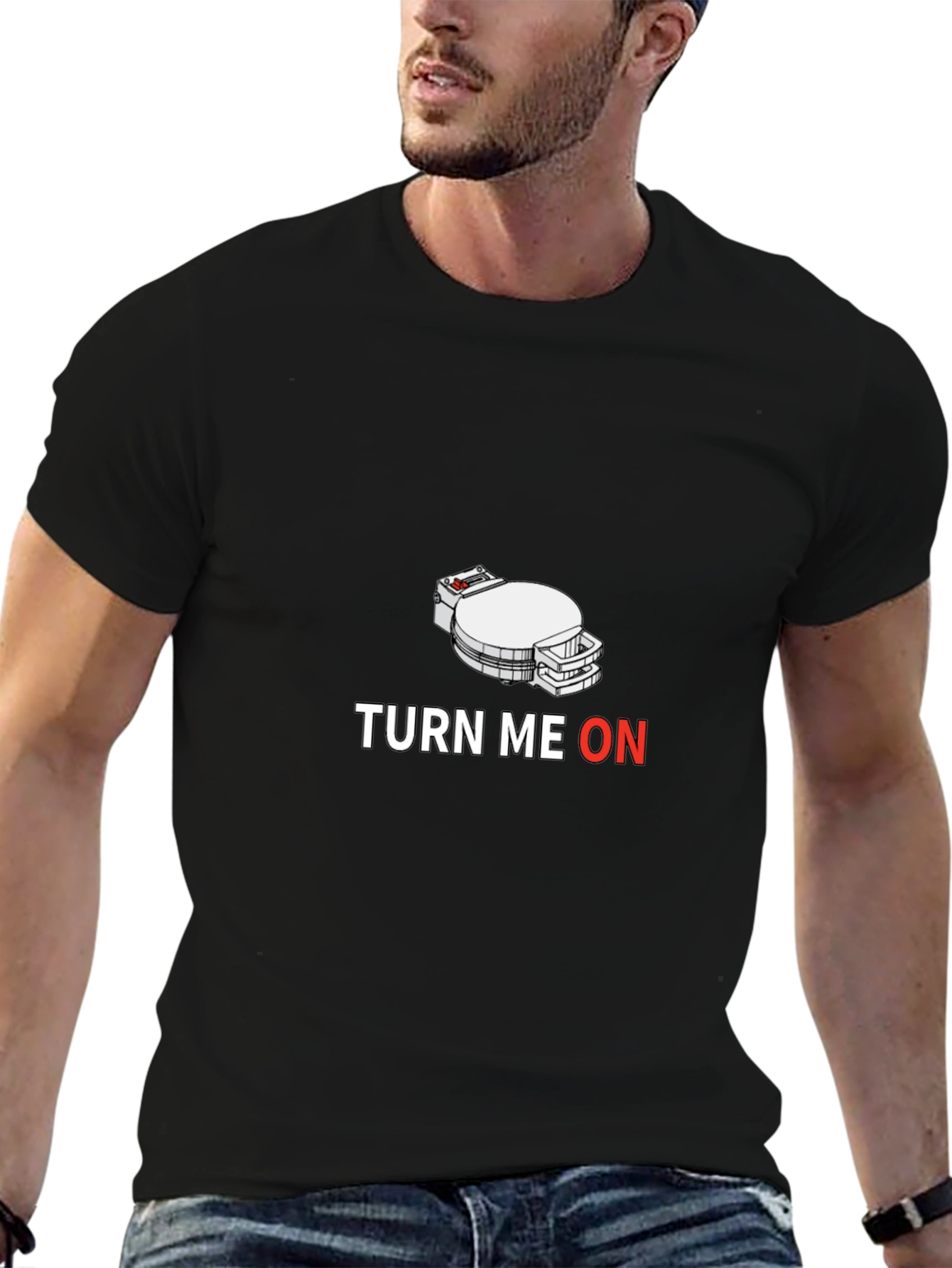 Turn Me On T-Shirt - Funny Graphic Tee