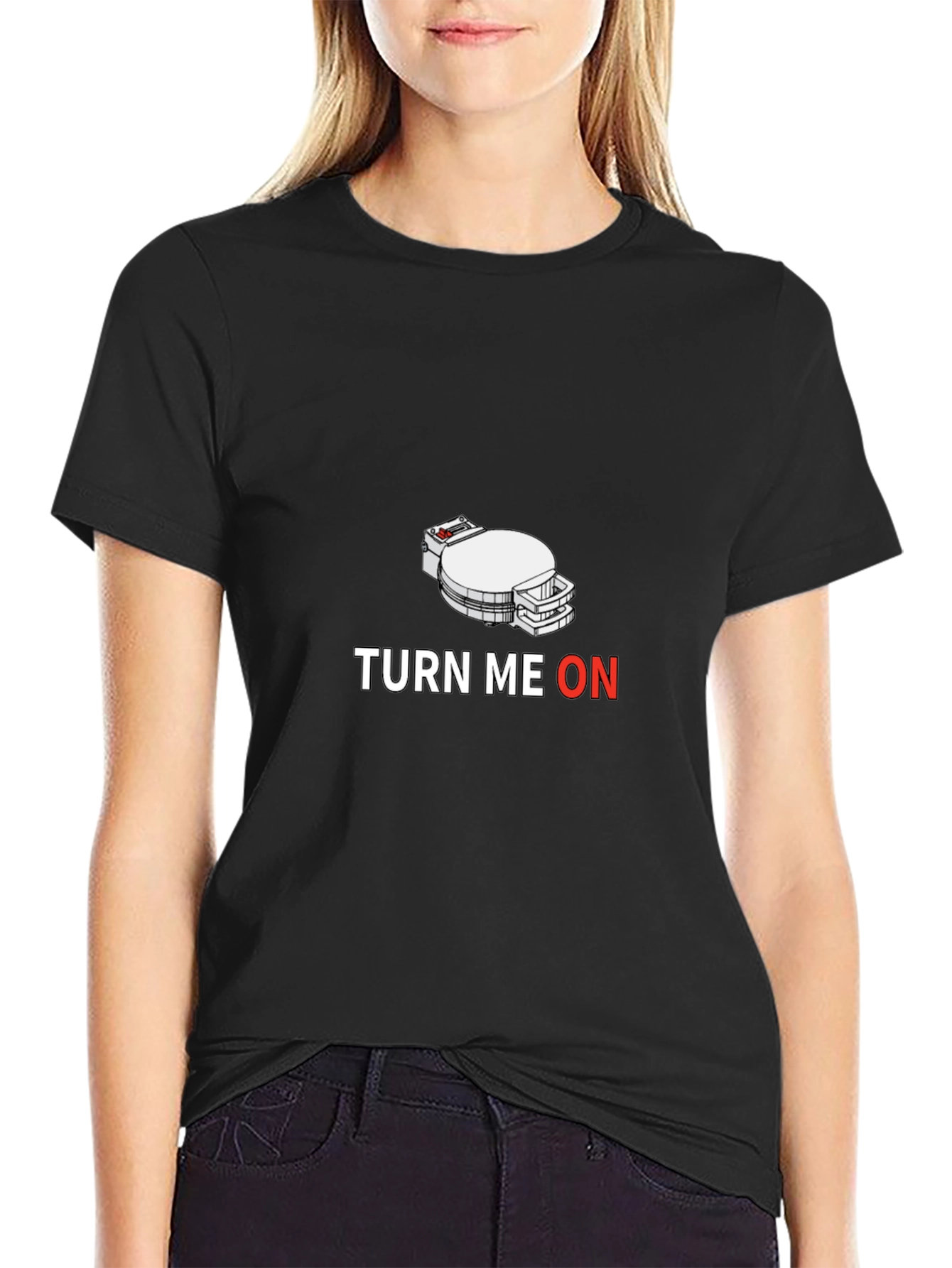 Turn Me On T-Shirt - Funny Graphic Tee