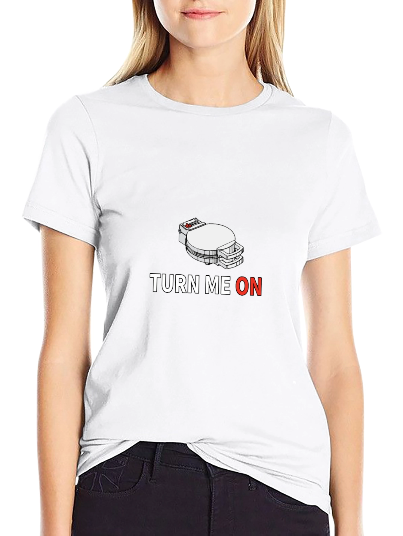 Turn Me On T-Shirt - Funny Graphic Tee