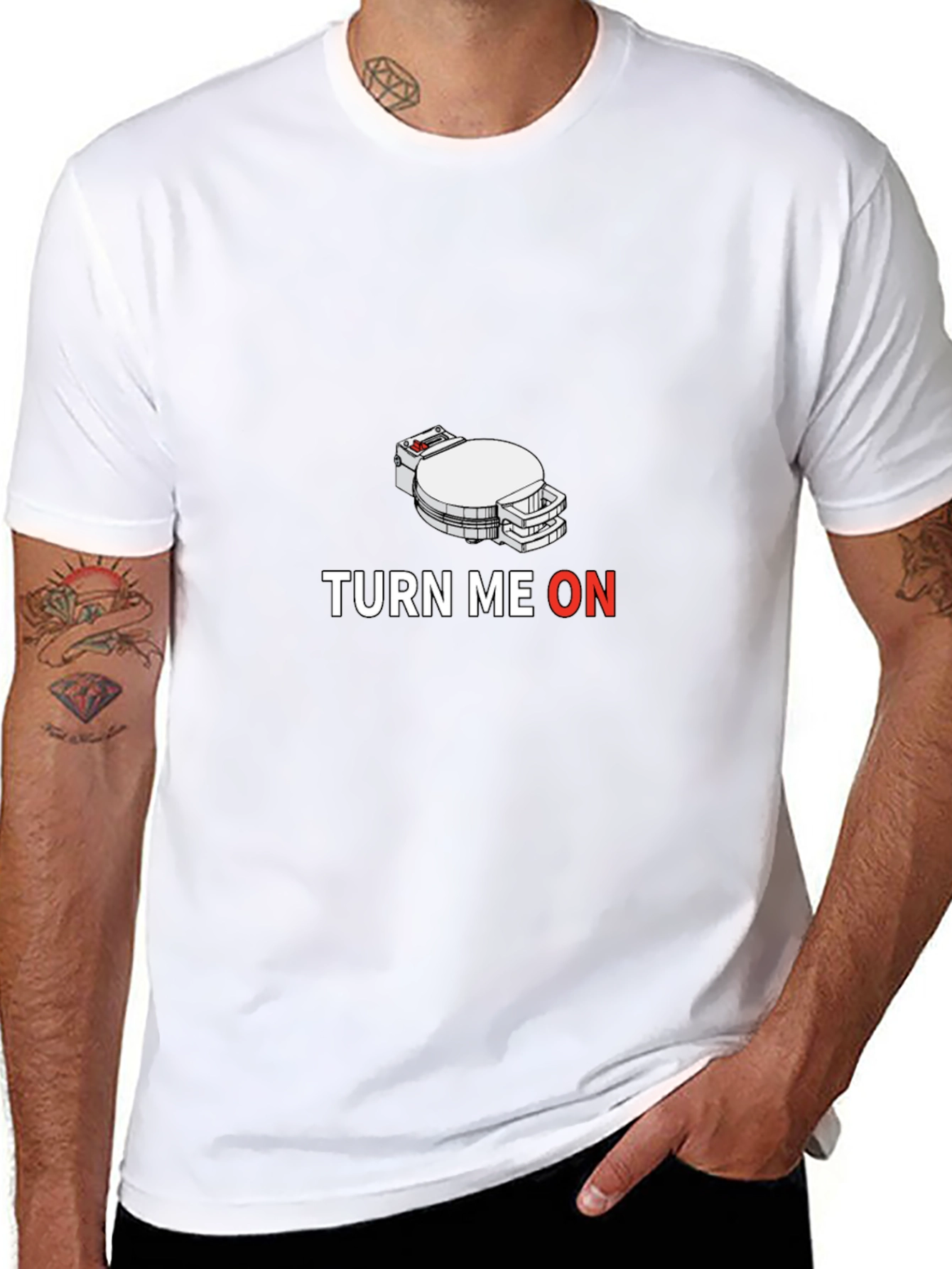 Turn Me On T-Shirt - Funny Graphic Tee
