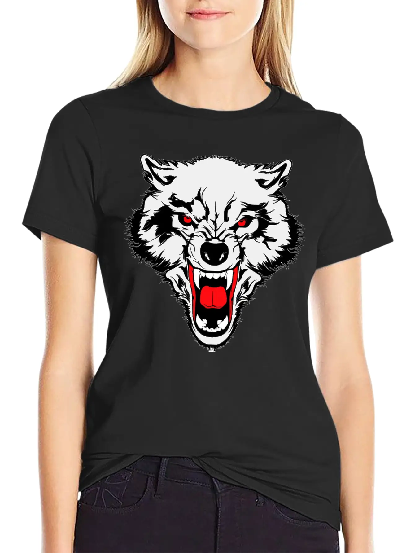 Just A Boy Who Loves Wolves T-Shirt, Cute Wolf Lov Unisex Casual T-Shirt – Clean Design For Daily Comfort