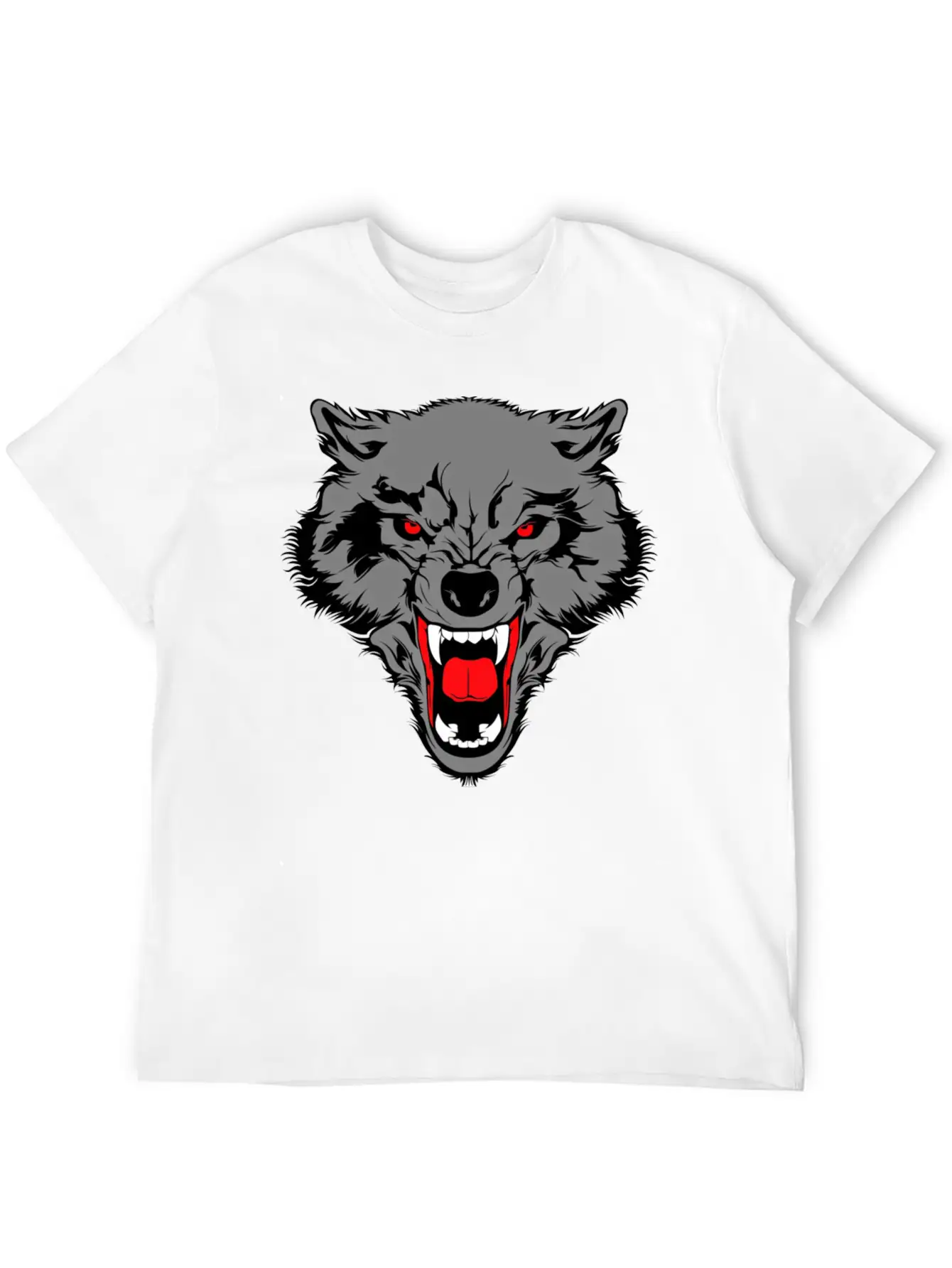 Just A Boy Who Loves Wolves T-Shirt, Cute Wolf Lov Unisex Casual T-Shirt – Clean Design For Daily Comfort