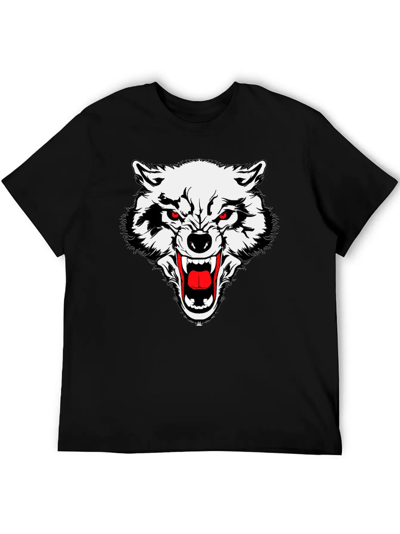 Just A Boy Who Loves Wolves T-Shirt, Cute Wolf Lov Unisex Casual T-Shirt – Clean Design For Daily Comfort