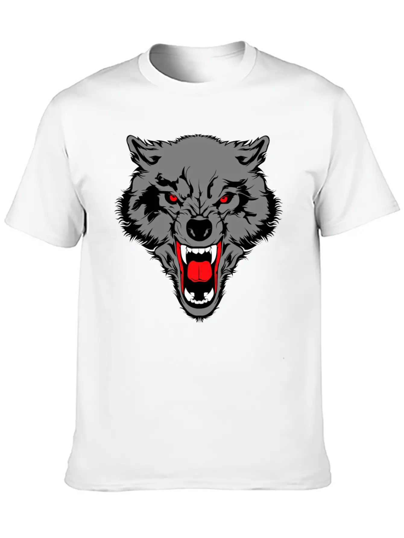 Just A Boy Who Loves Wolves T-Shirt, Cute Wolf Lov Unisex Casual T-Shirt – Clean Design For Daily Comfort