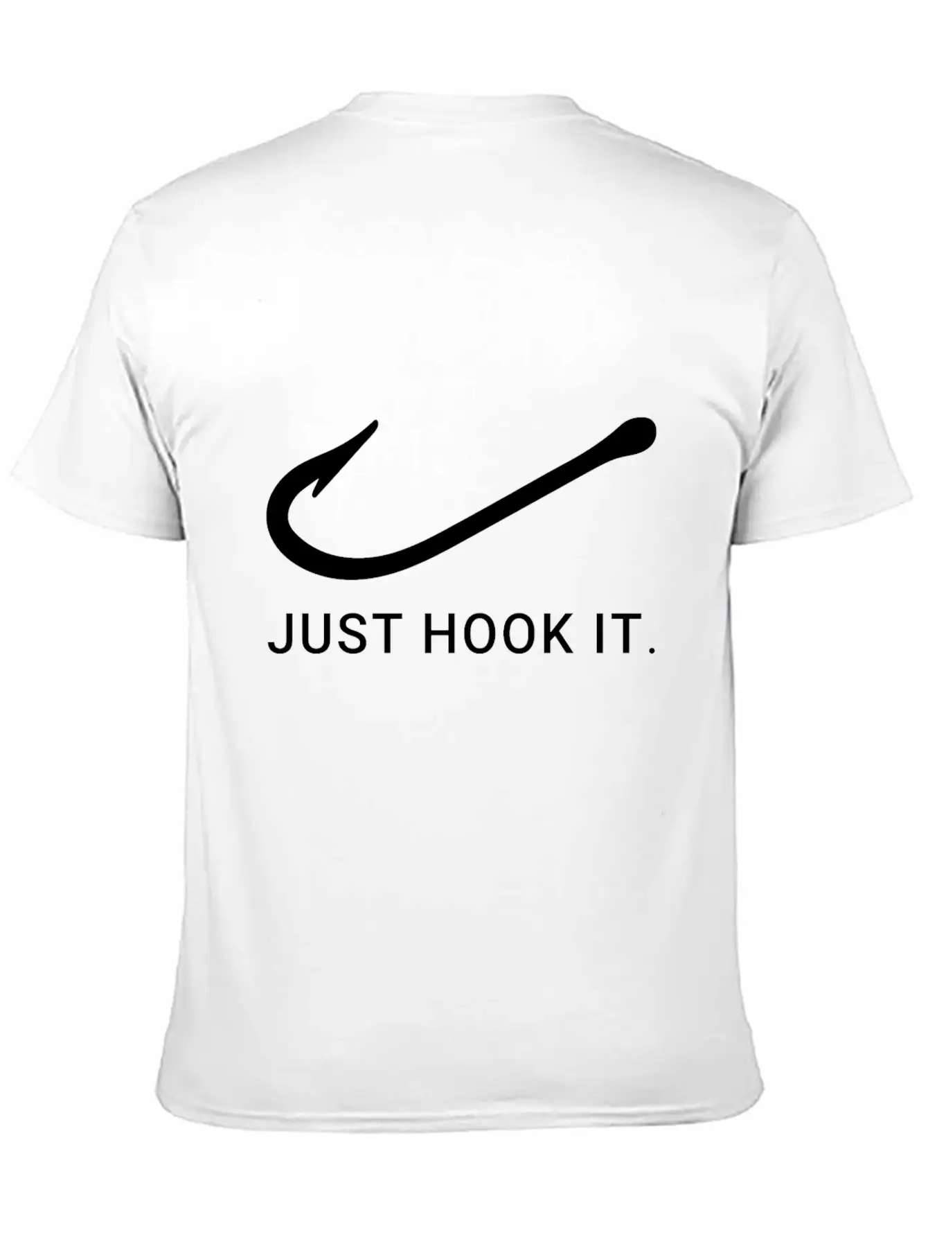 Just Hook It Fishing Basic Graphic T-Shirt – Daily Comfort In Soft Cotton