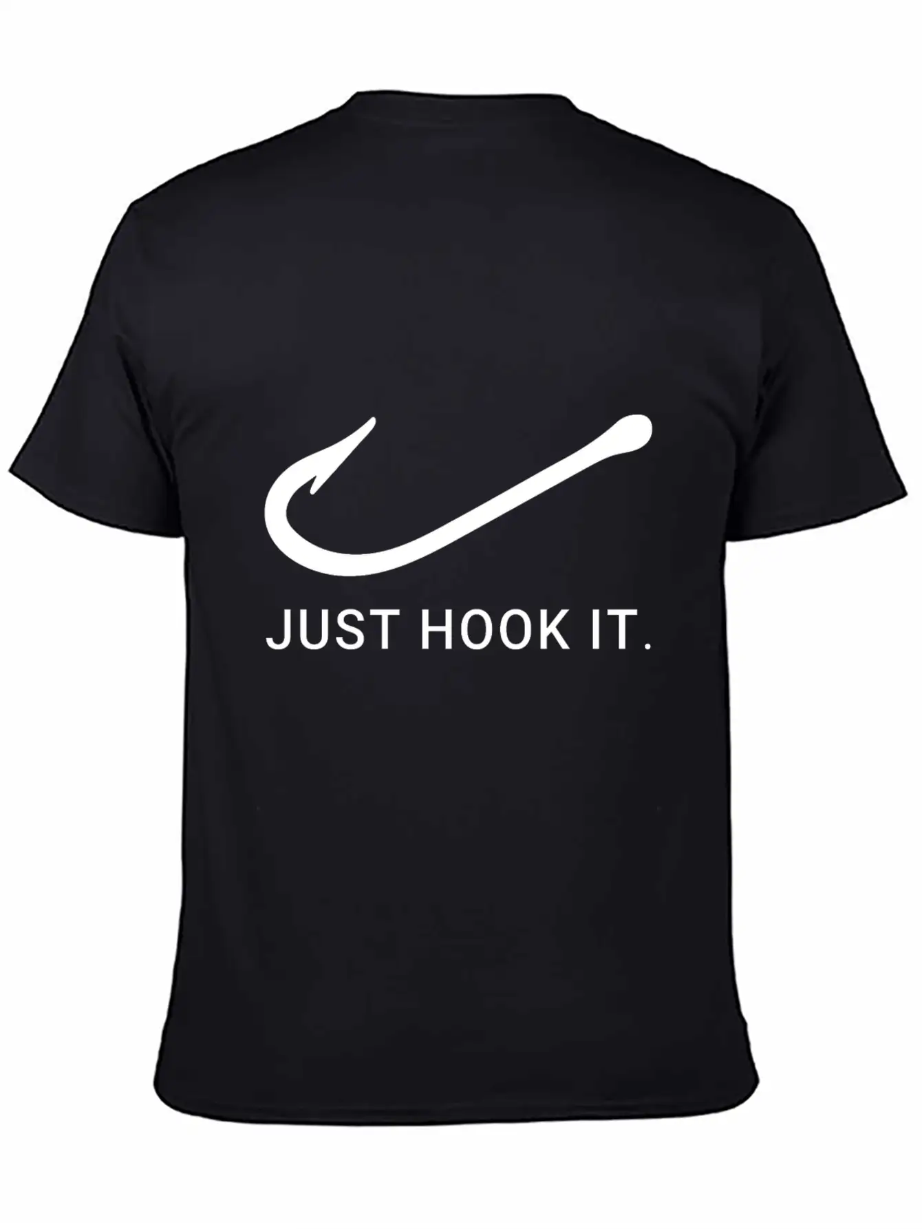 Just Hook It Fishing Basic Graphic T-Shirt – Daily Comfort In Soft Cotton