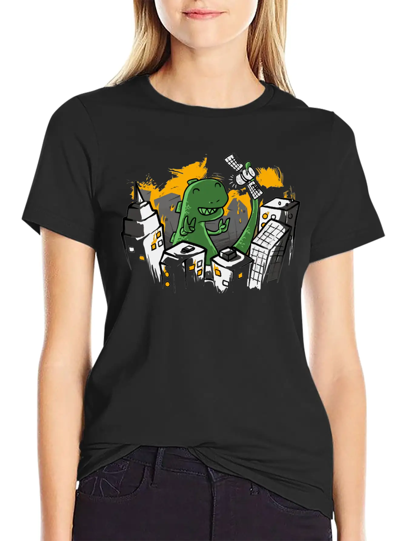 Justkaijuthings Stylish Everyday T-Shirt – Unisex Basic Cotton Tee
