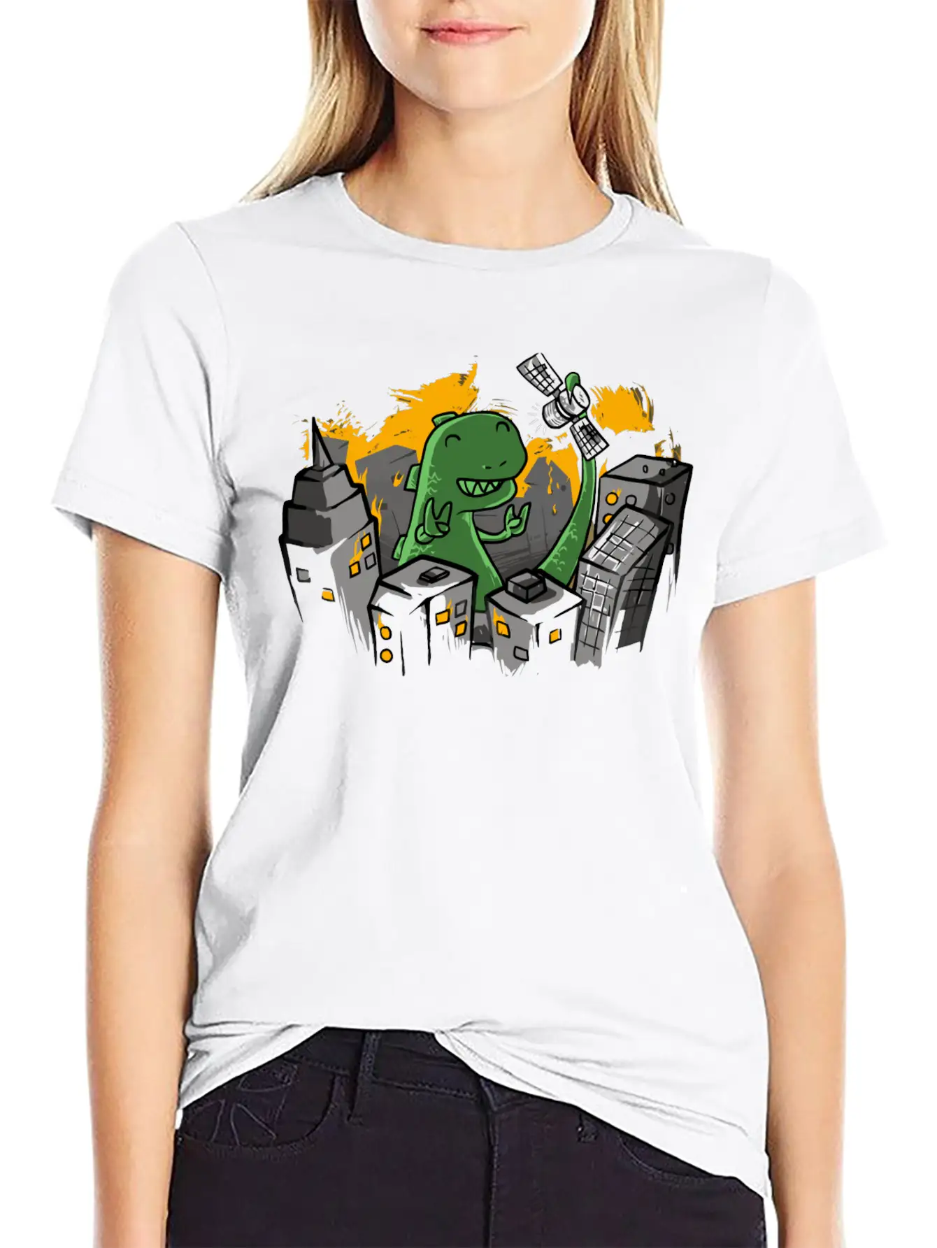 Justkaijuthings Stylish Everyday T-Shirt – Unisex Basic Cotton Tee