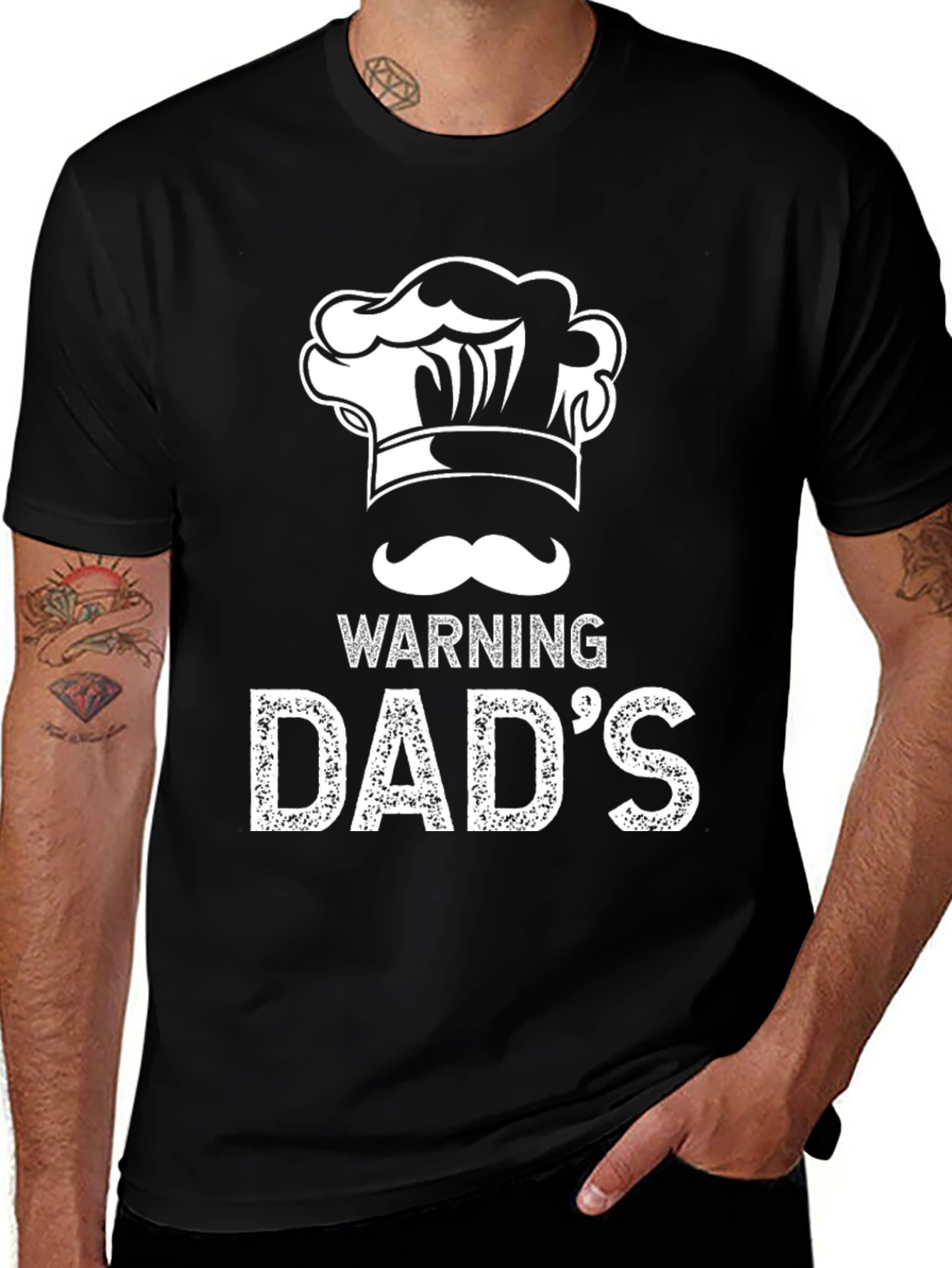 Warning Dads Cooking T-Shirt