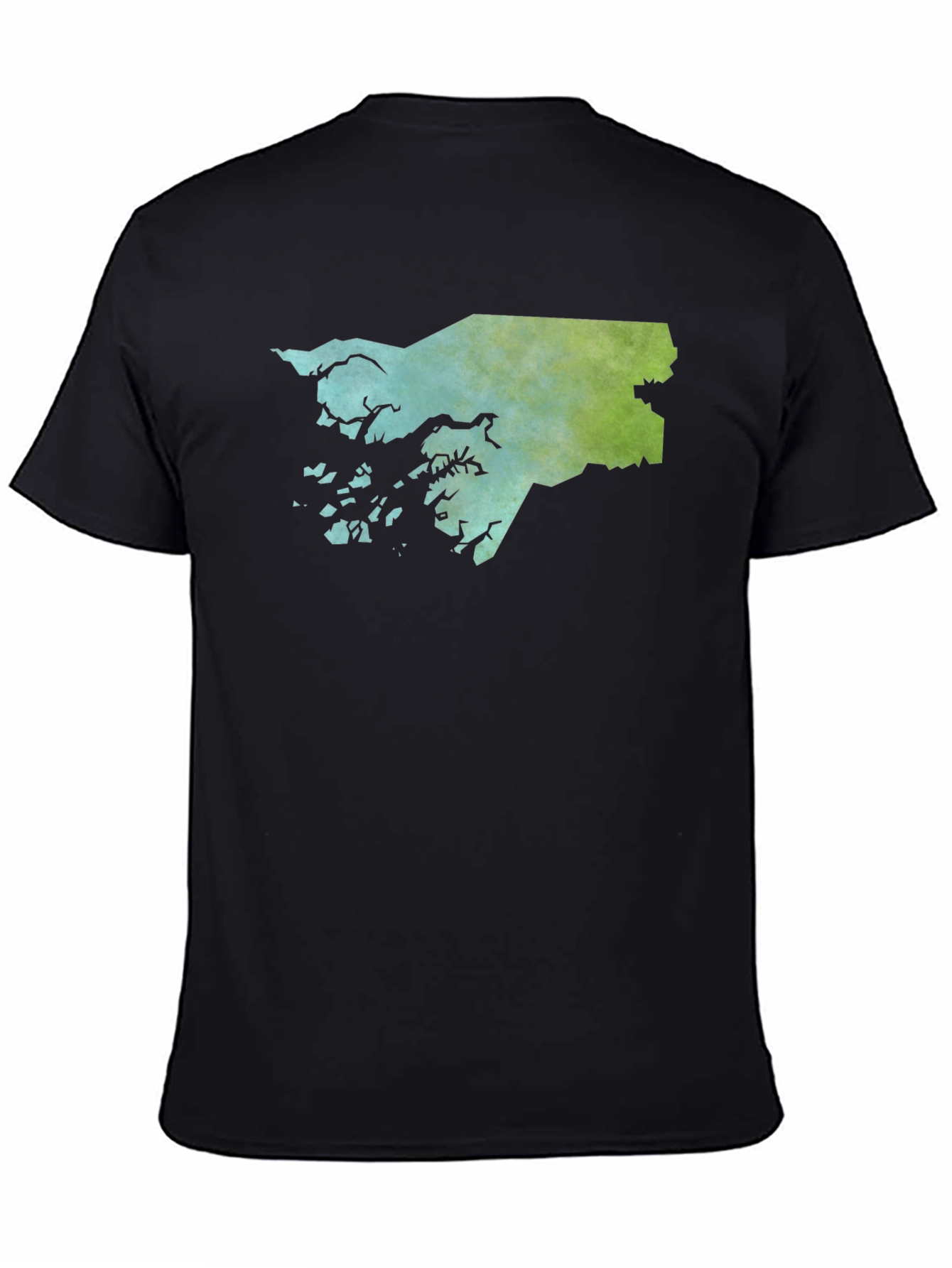Guinea-Bissau Map T-Shirt - Coastal Islands Silhouette Tee