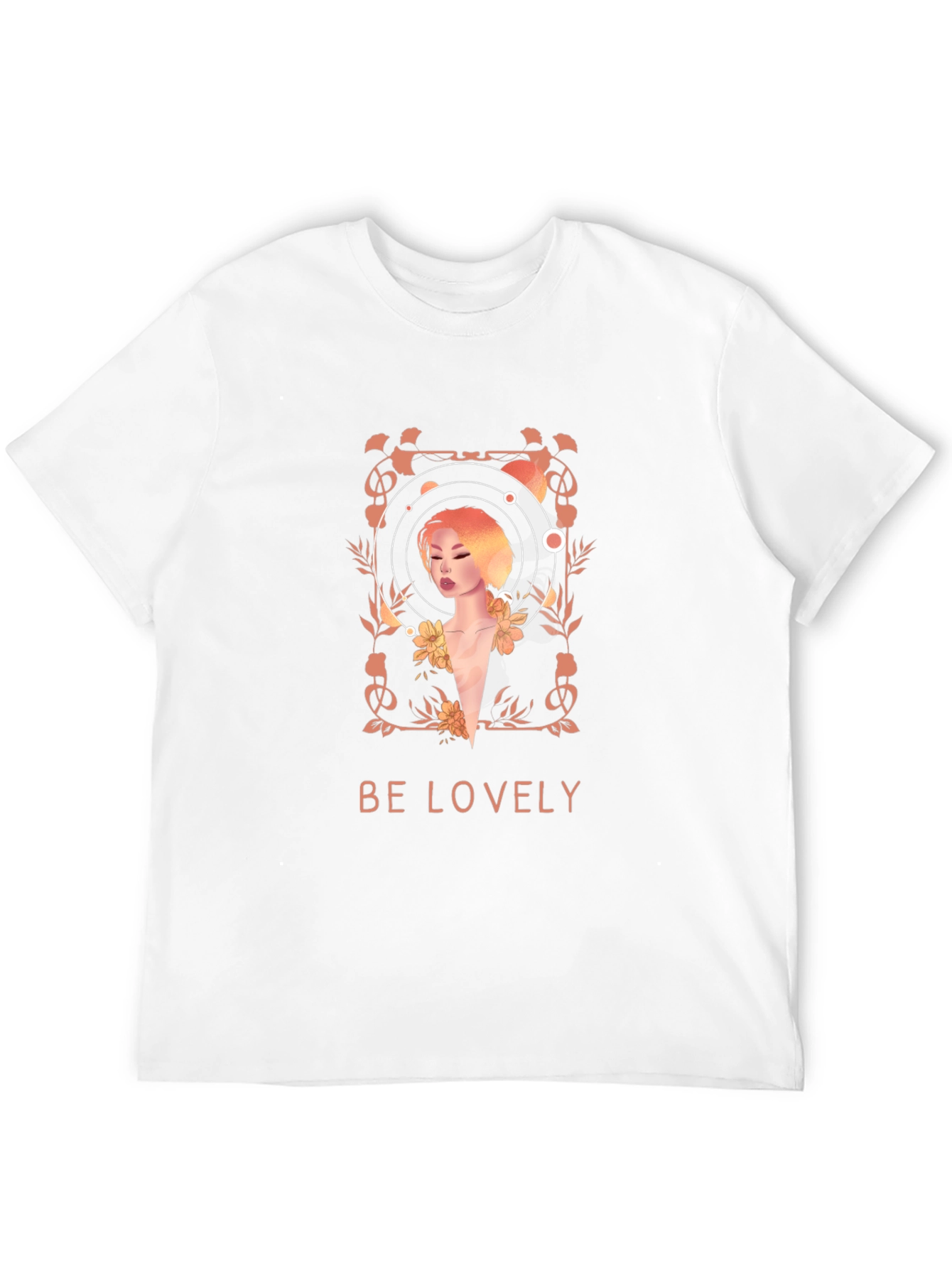 Be Lovely Graphic T-Shirt - Black