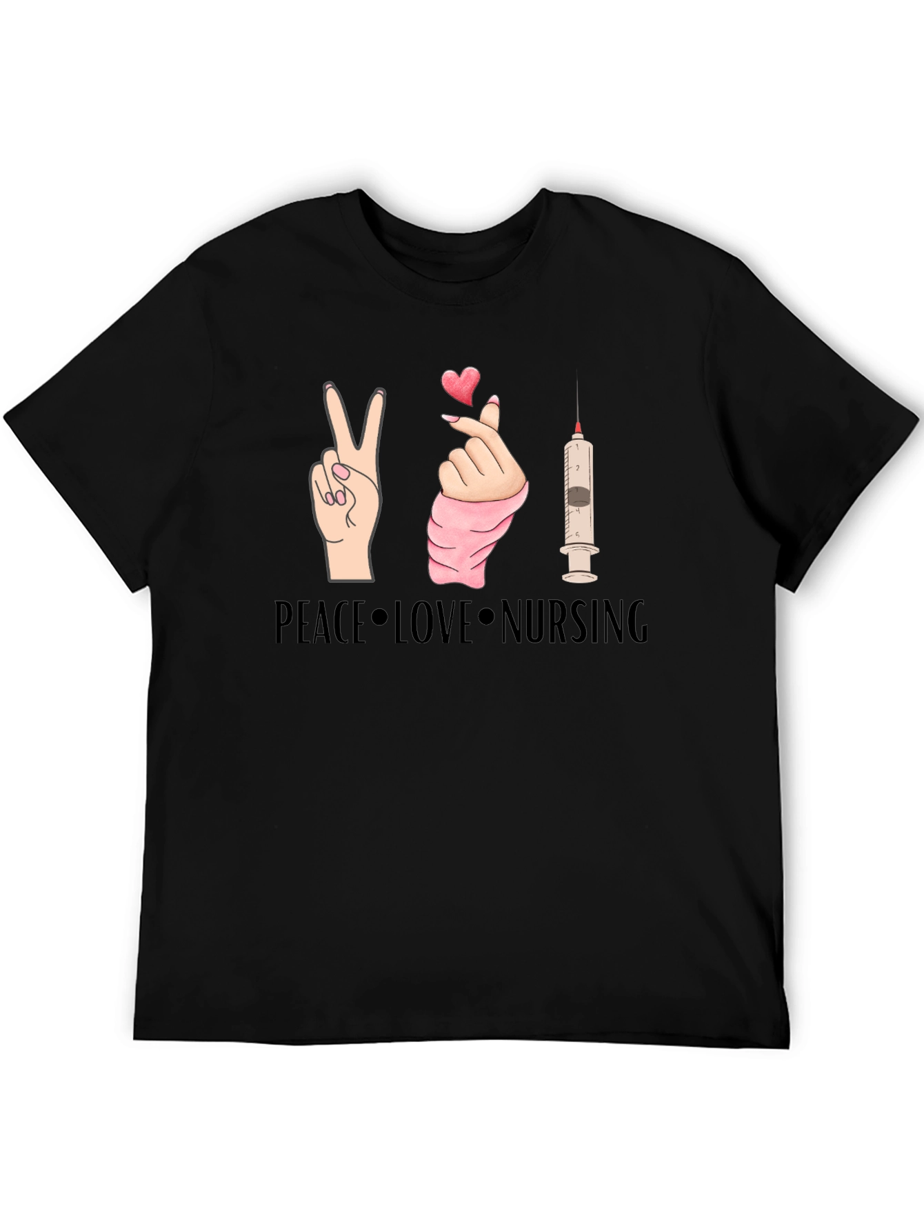 Peace Love Nursing T-Shirt