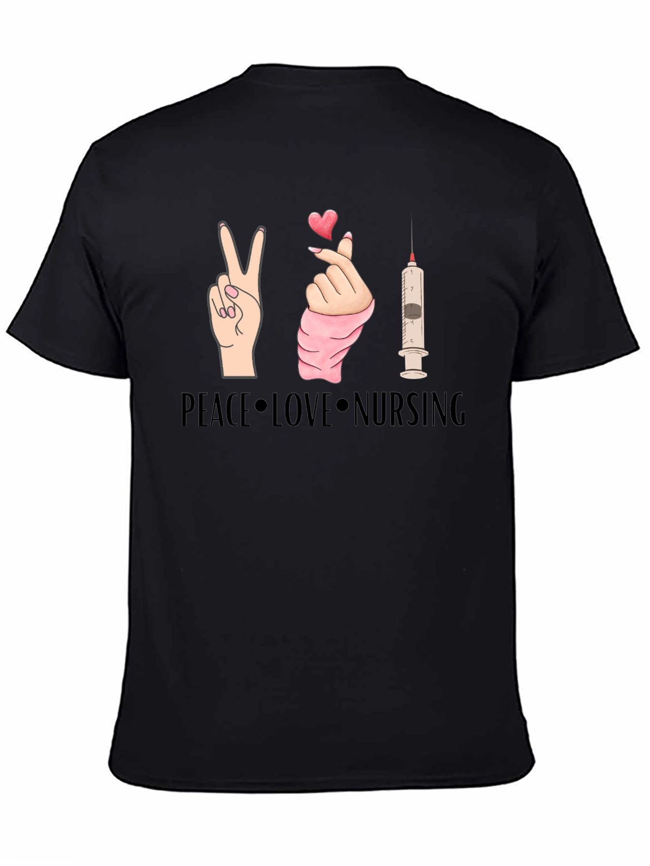 Peace Love Nursing T-Shirt