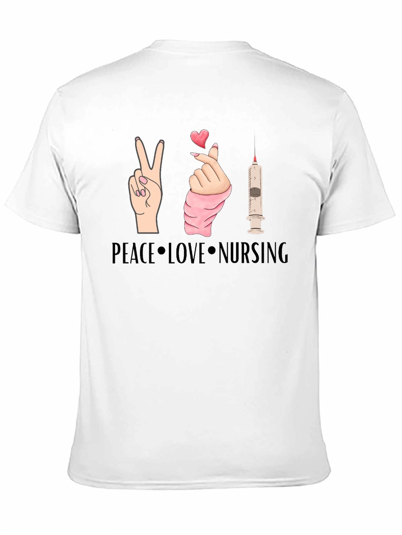 Peace Love Nursing T-Shirt