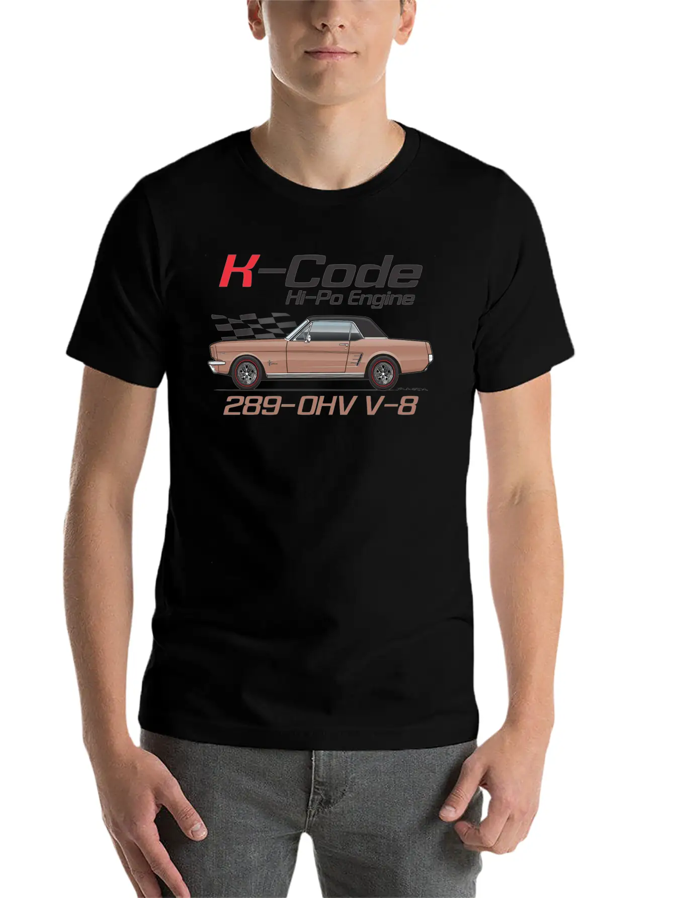K Code Prairie Bronze Essential Unisex Summer Tee – Soft Cotton Casual Fit