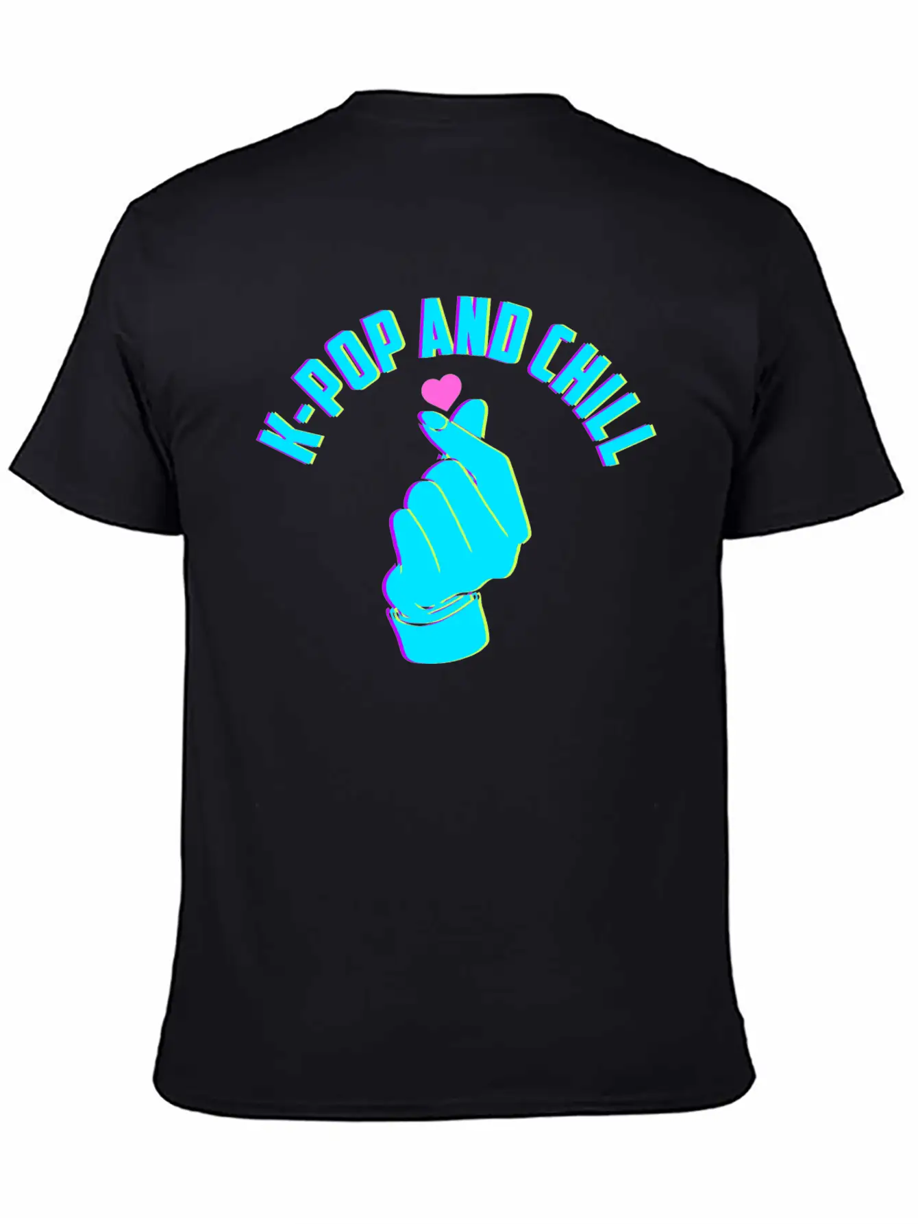 K-pop And Chill Korean Music Lover Gift Stylish Everyday T-Shirt – Unisex Basic Cotton Tee