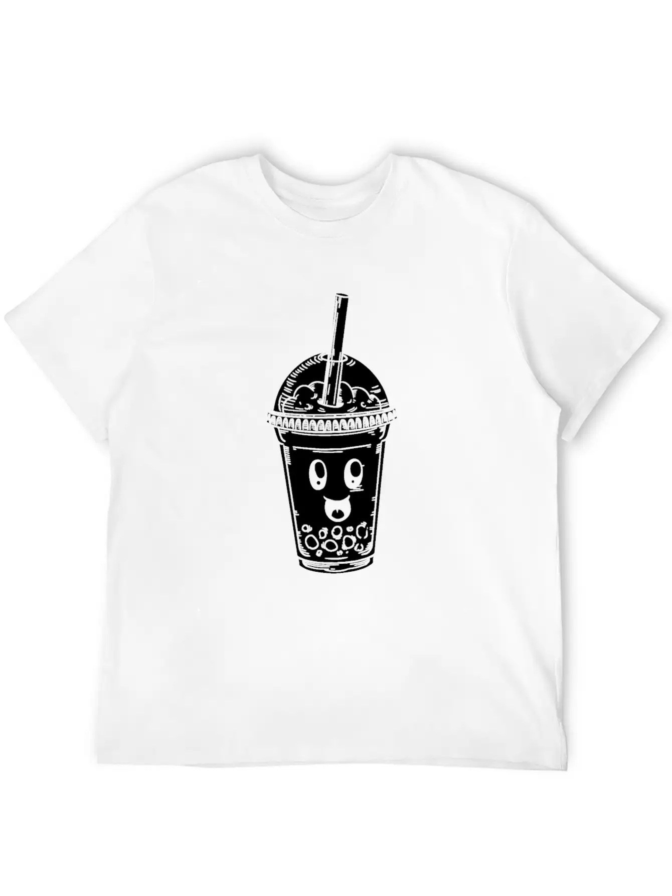 K Pop Bubble Tea Basic Graphic T-Shirt – Daily Comfort In Soft Cotton