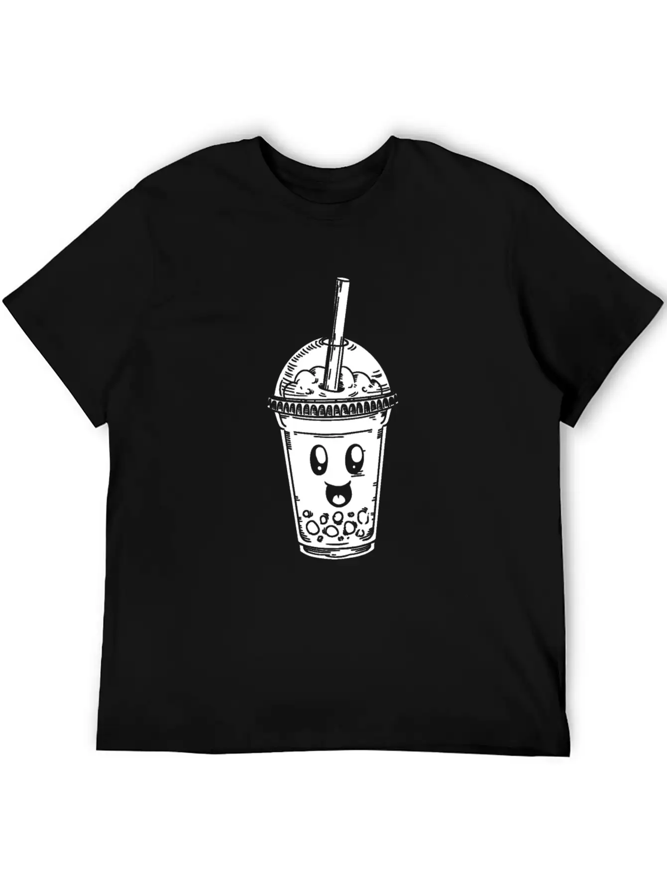 K Pop Bubble Tea Basic Graphic T-Shirt – Daily Comfort In Soft Cotton