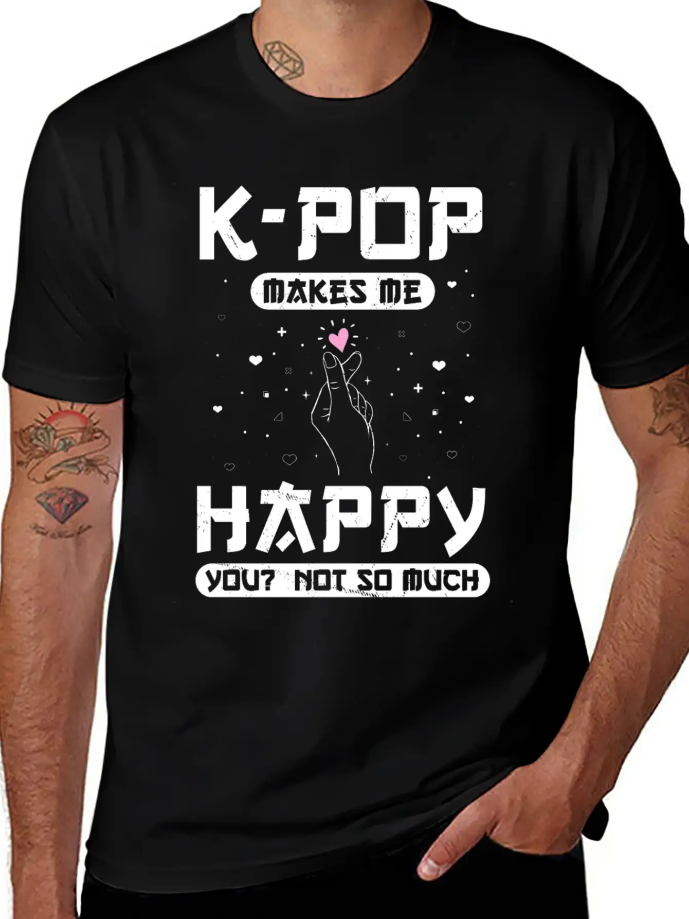 K-Pop Korean Pop Manga Bubble Tea Kawaii Pop Stylish Everyday T-Shirt – Unisex Basic Cotton Tee
