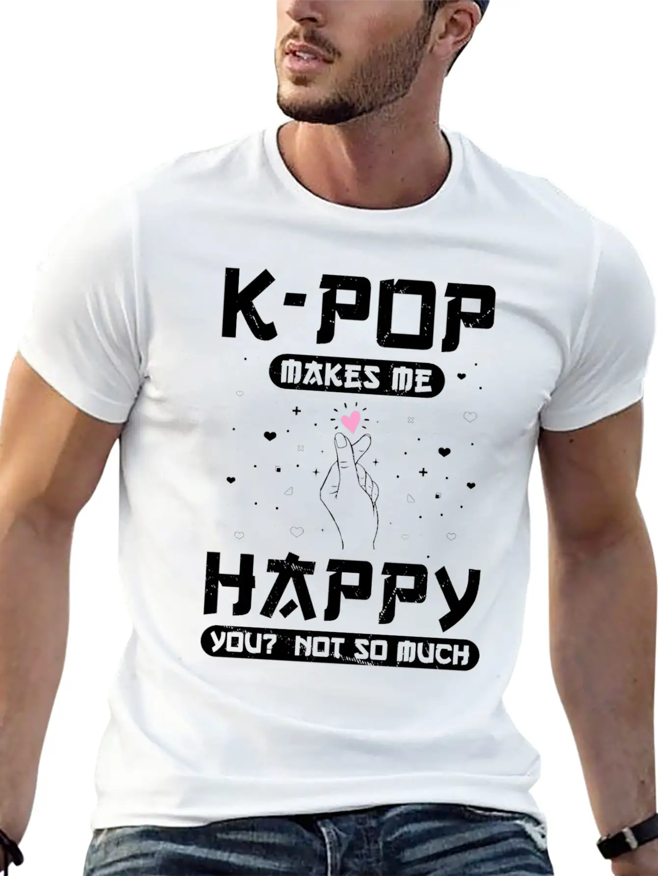 K-Pop Korean Pop Manga Bubble Tea Kawaii Pop Stylish Everyday T-Shirt – Unisex Basic Cotton Tee