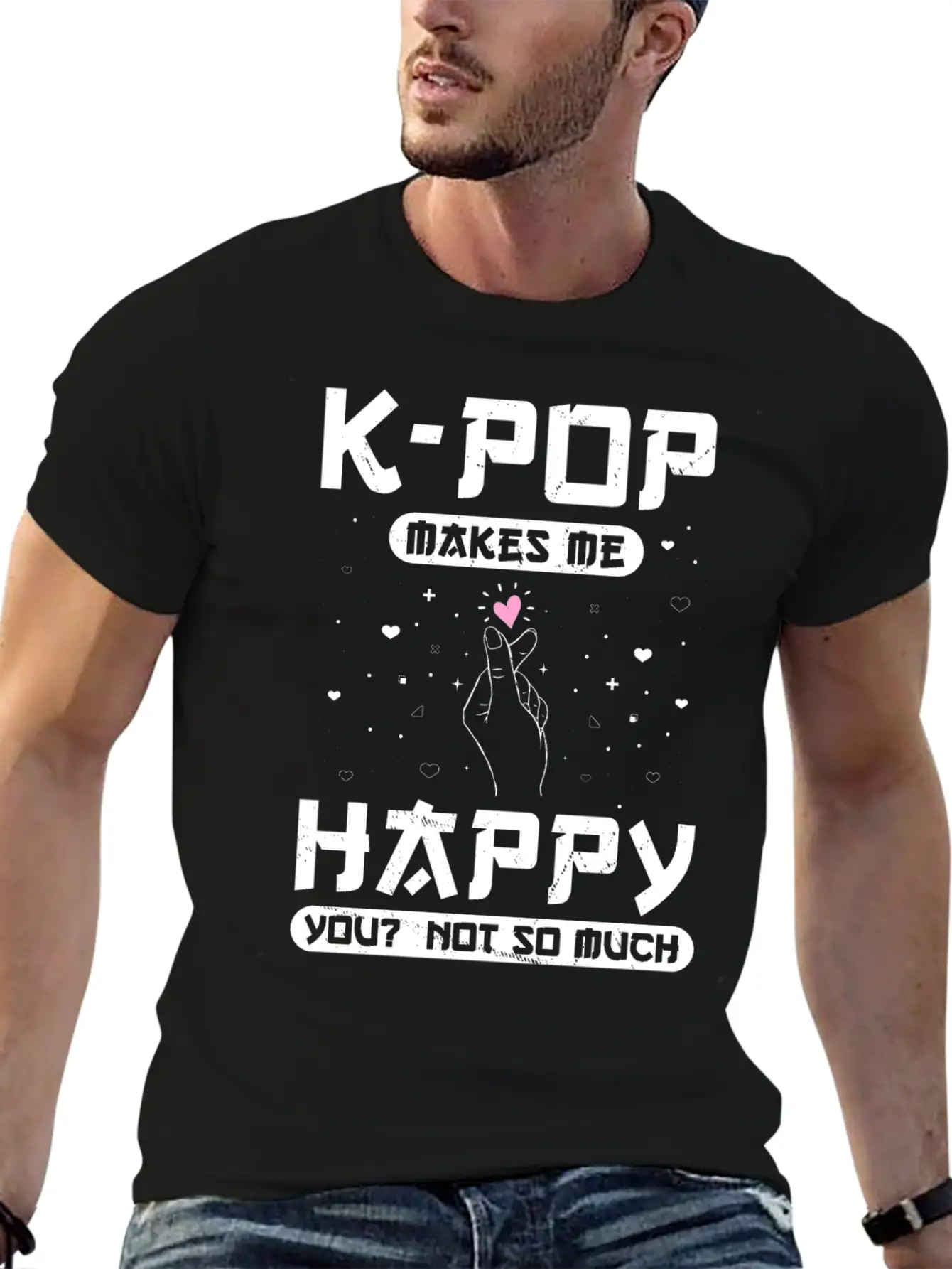 K-Pop Korean Pop Manga Bubble Tea Kawaii Pop Stylish Everyday T-Shirt – Unisex Basic Cotton Tee