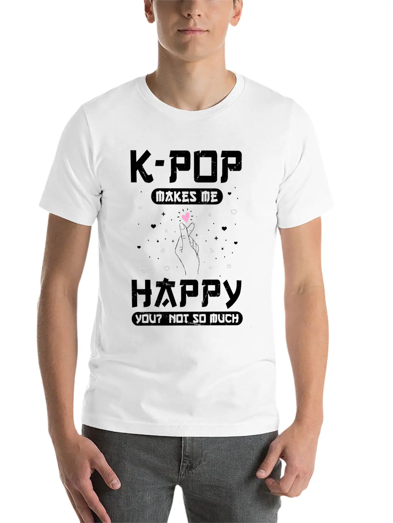 K-Pop Korean Pop Manga Bubble Tea Kawaii Pop Stylish Everyday T-Shirt – Unisex Basic Cotton Tee