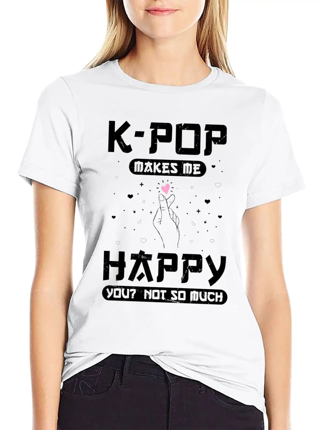 K-Pop Korean Pop Manga Bubble Tea Kawaii Pop Stylish Everyday T-Shirt – Unisex Basic Cotton Tee
