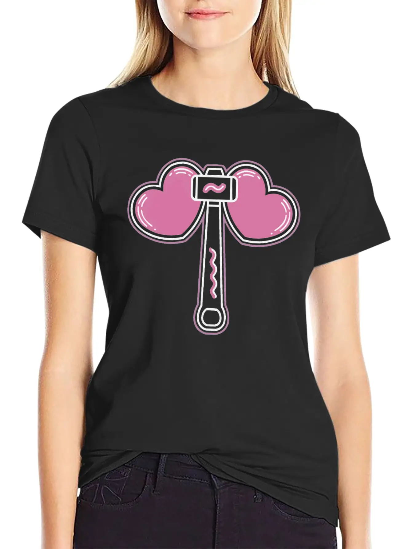 K-Pop Korean Pop Music South Korea Kpop Lightstick Timeless Short Sleeve Tee – Comfy And Minimalist Design