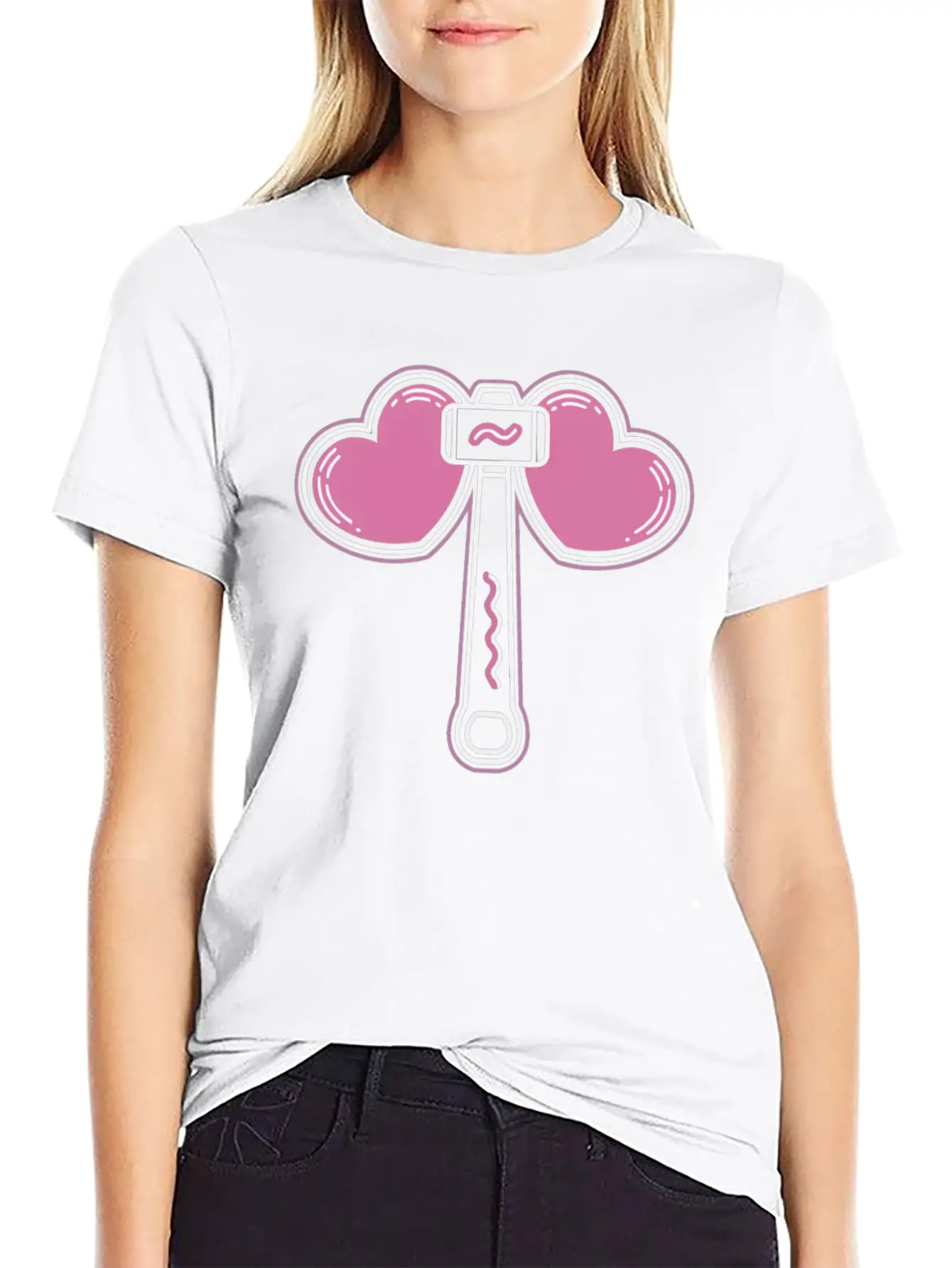 K-Pop Korean Pop Music South Korea Kpop Lightstick Timeless Short Sleeve Tee – Comfy And Minimalist Design