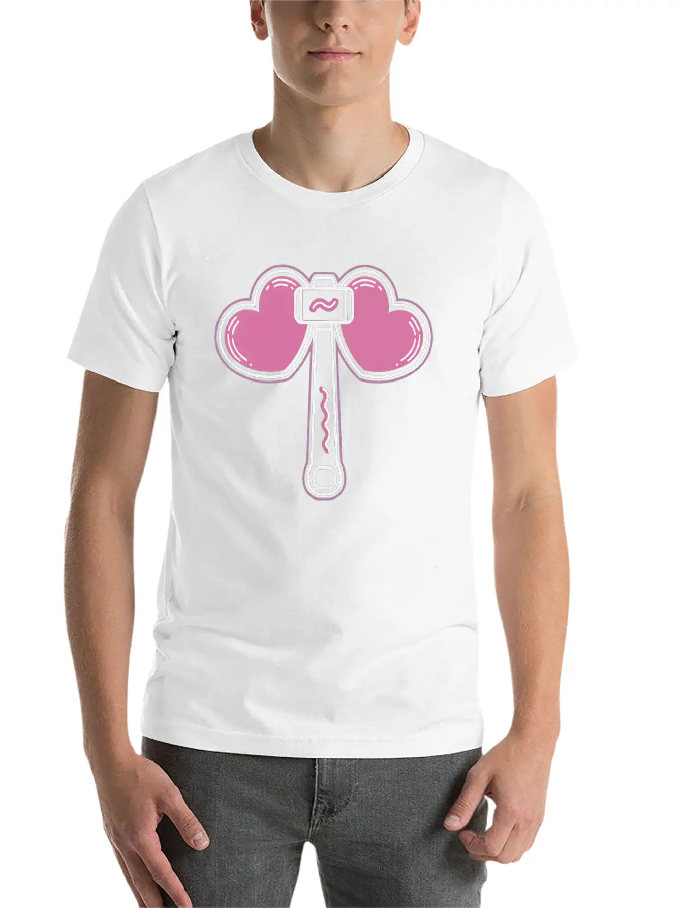K-Pop Korean Pop Music South Korea Kpop Lightstick Timeless Short Sleeve Tee – Comfy And Minimalist Design