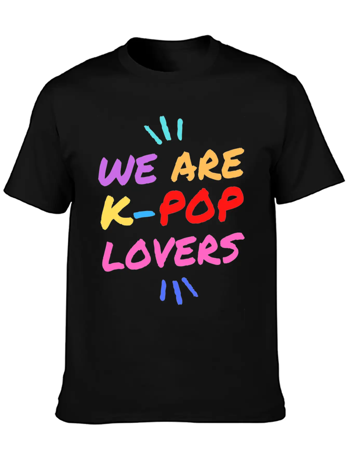 K POP Lovers Unisex Short Sleeve Soft Cotton T-Shirt – Casual Everyday Wear