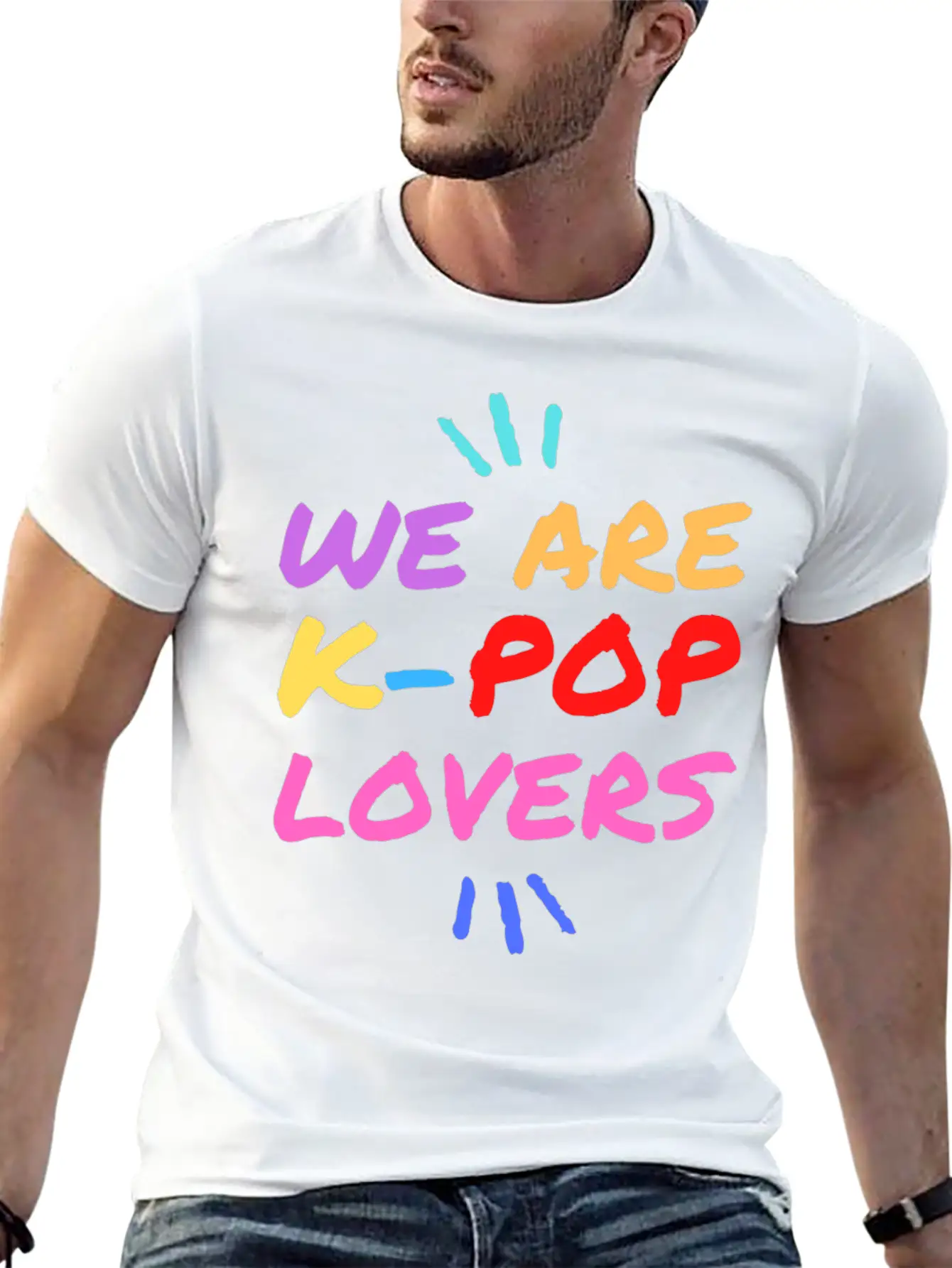 K POP Lovers Unisex Short Sleeve Soft Cotton T-Shirt – Casual Everyday Wear
