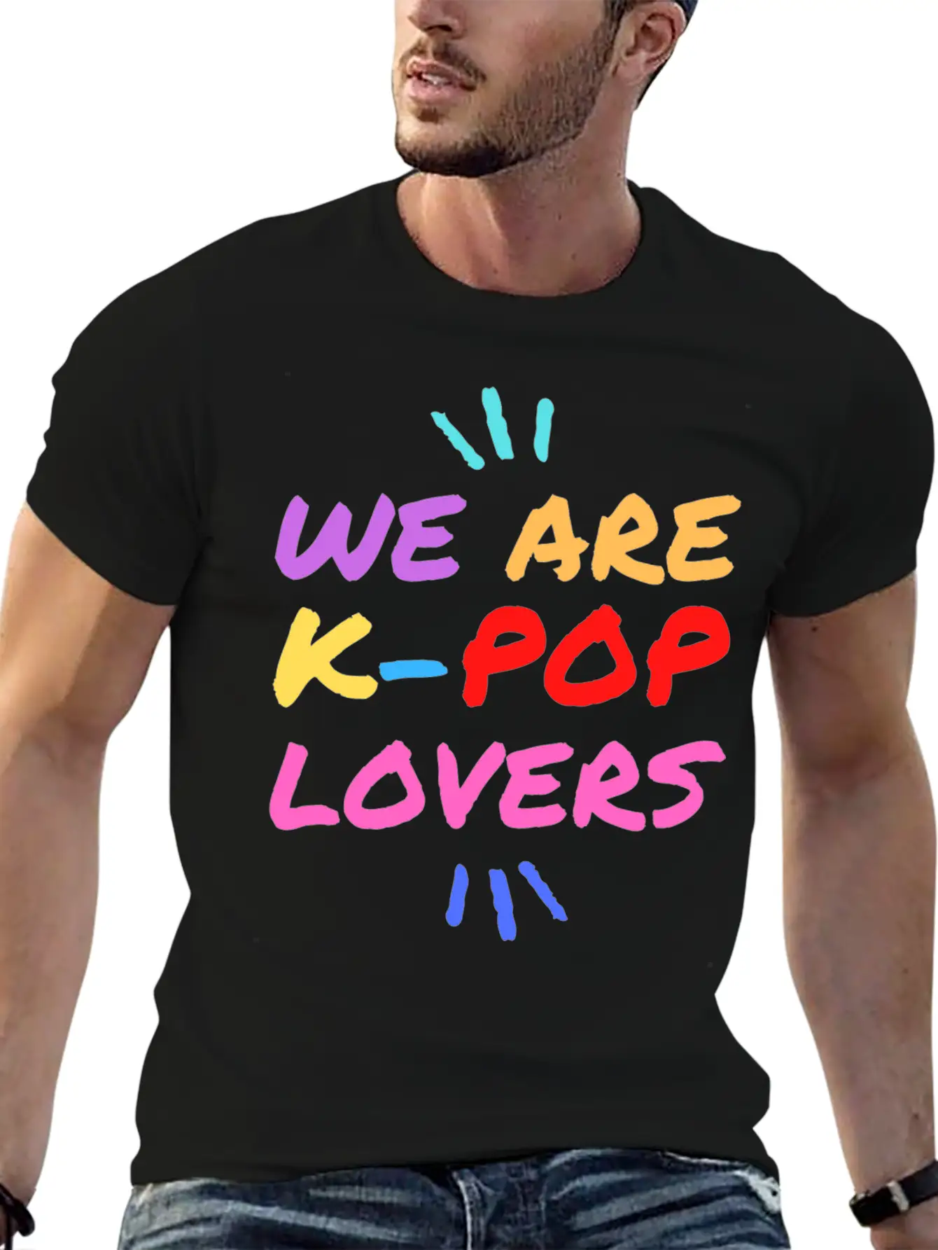 K POP Lovers Unisex Short Sleeve Soft Cotton T-Shirt – Casual Everyday Wear