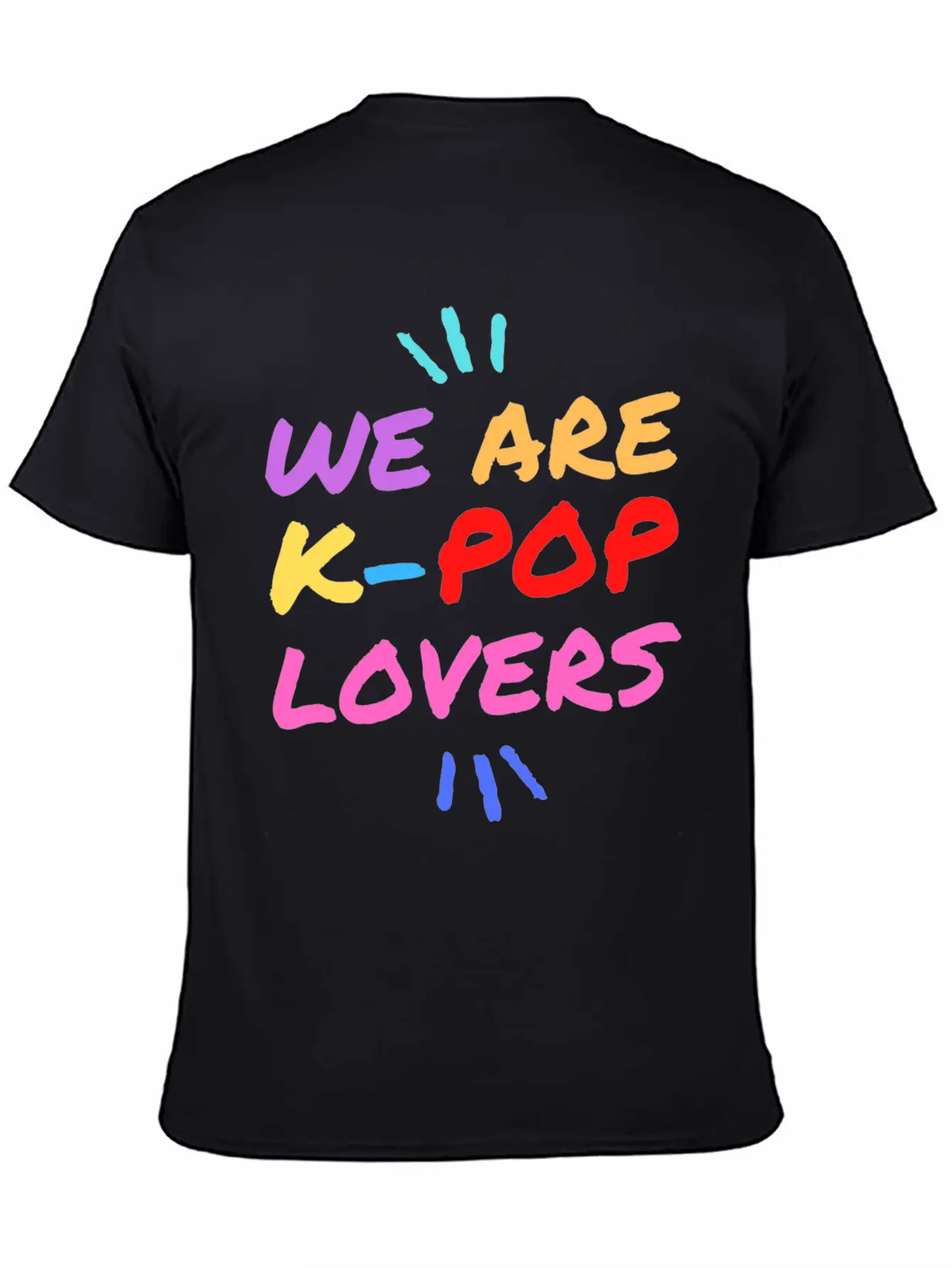 K POP Lovers Unisex Short Sleeve Soft Cotton T-Shirt – Casual Everyday Wear