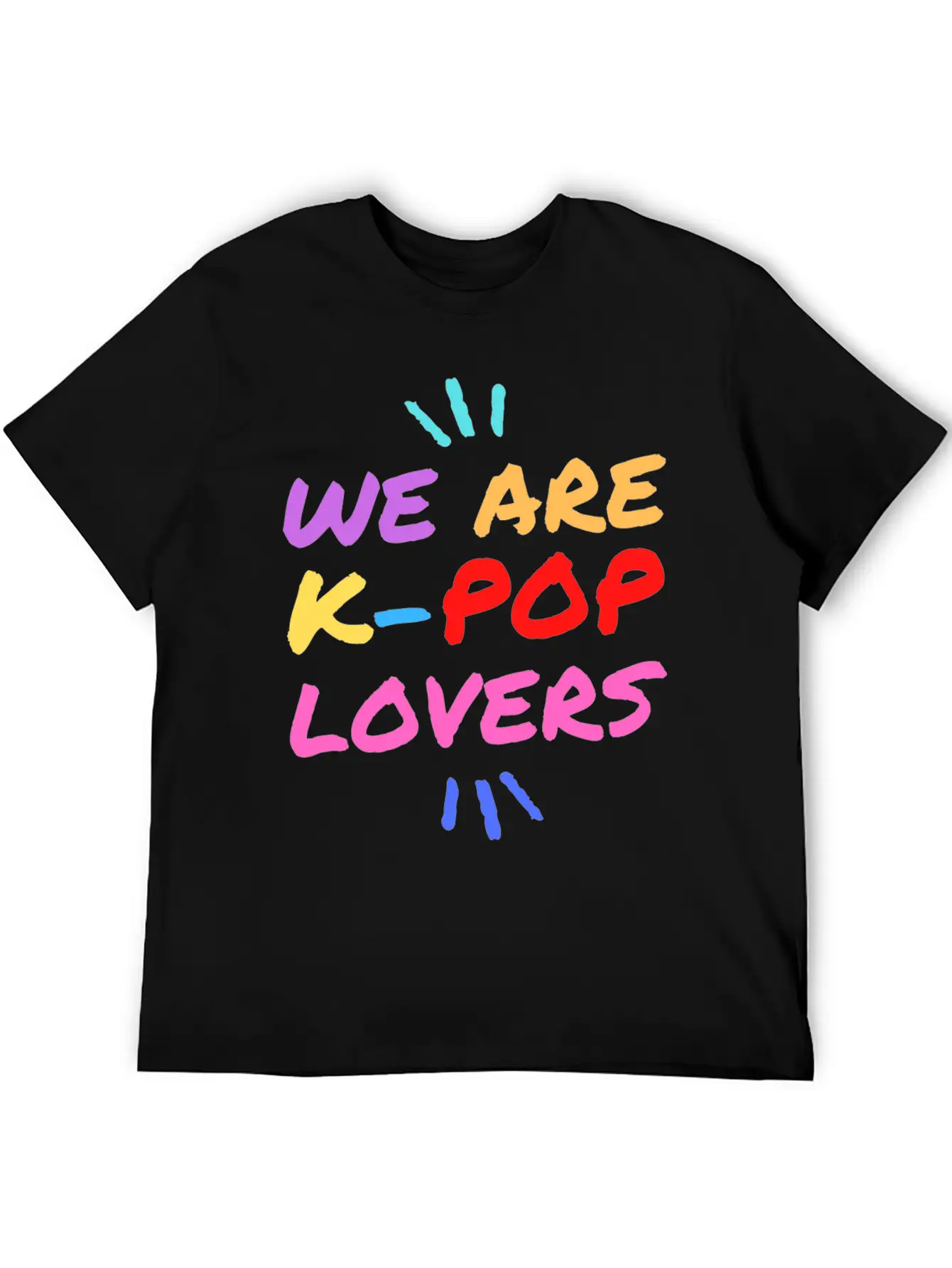 K POP Lovers Unisex Short Sleeve Soft Cotton T-Shirt – Casual Everyday Wear