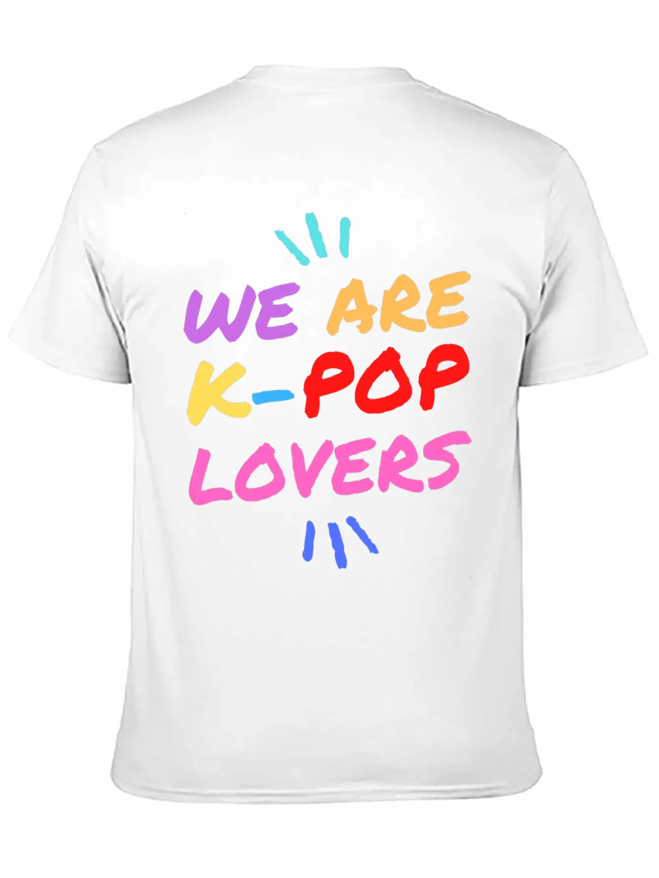 K POP Lovers Unisex Short Sleeve Soft Cotton T-Shirt – Casual Everyday Wear