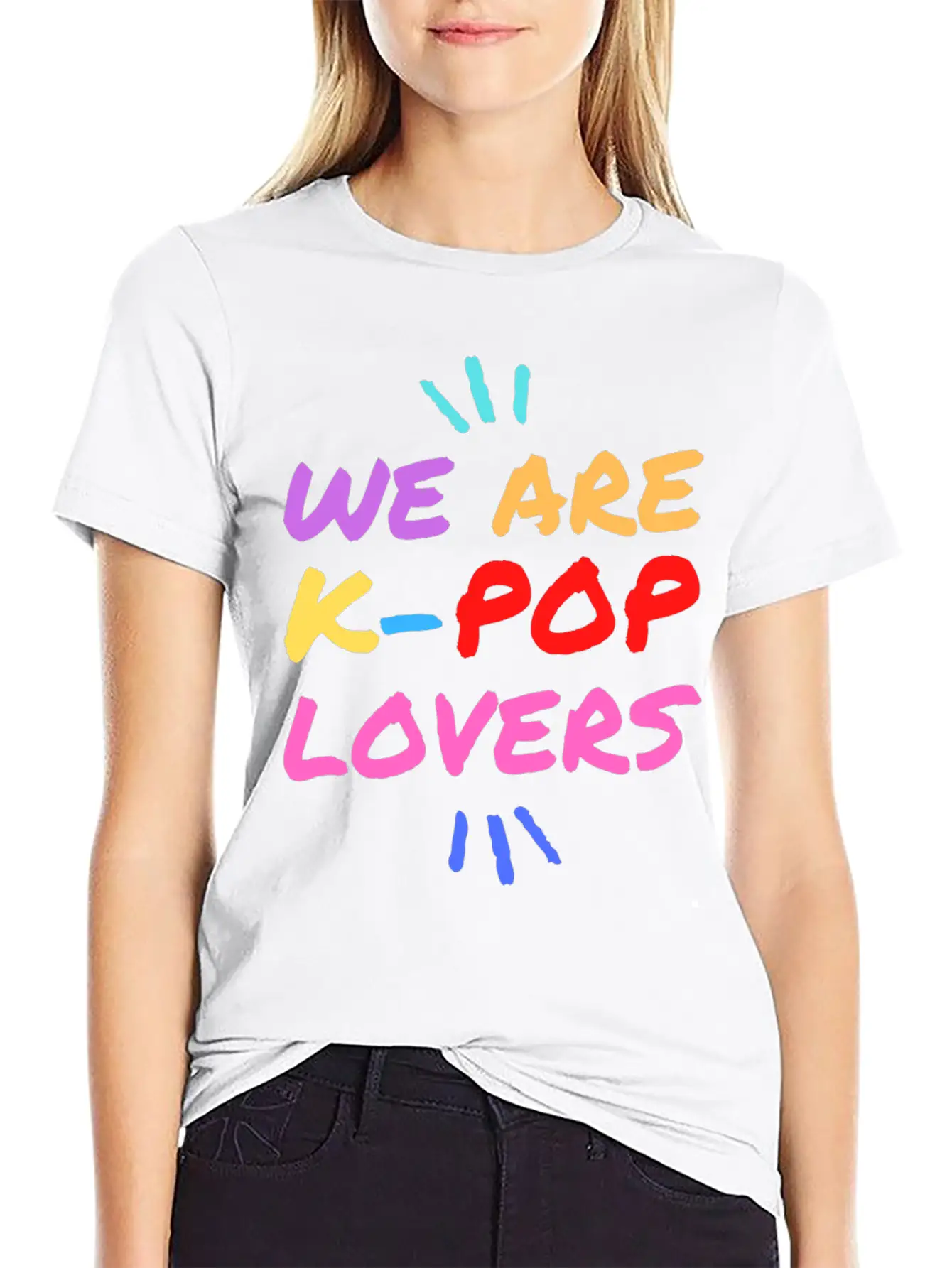 K POP Lovers Unisex Short Sleeve Soft Cotton T-Shirt – Casual Everyday Wear