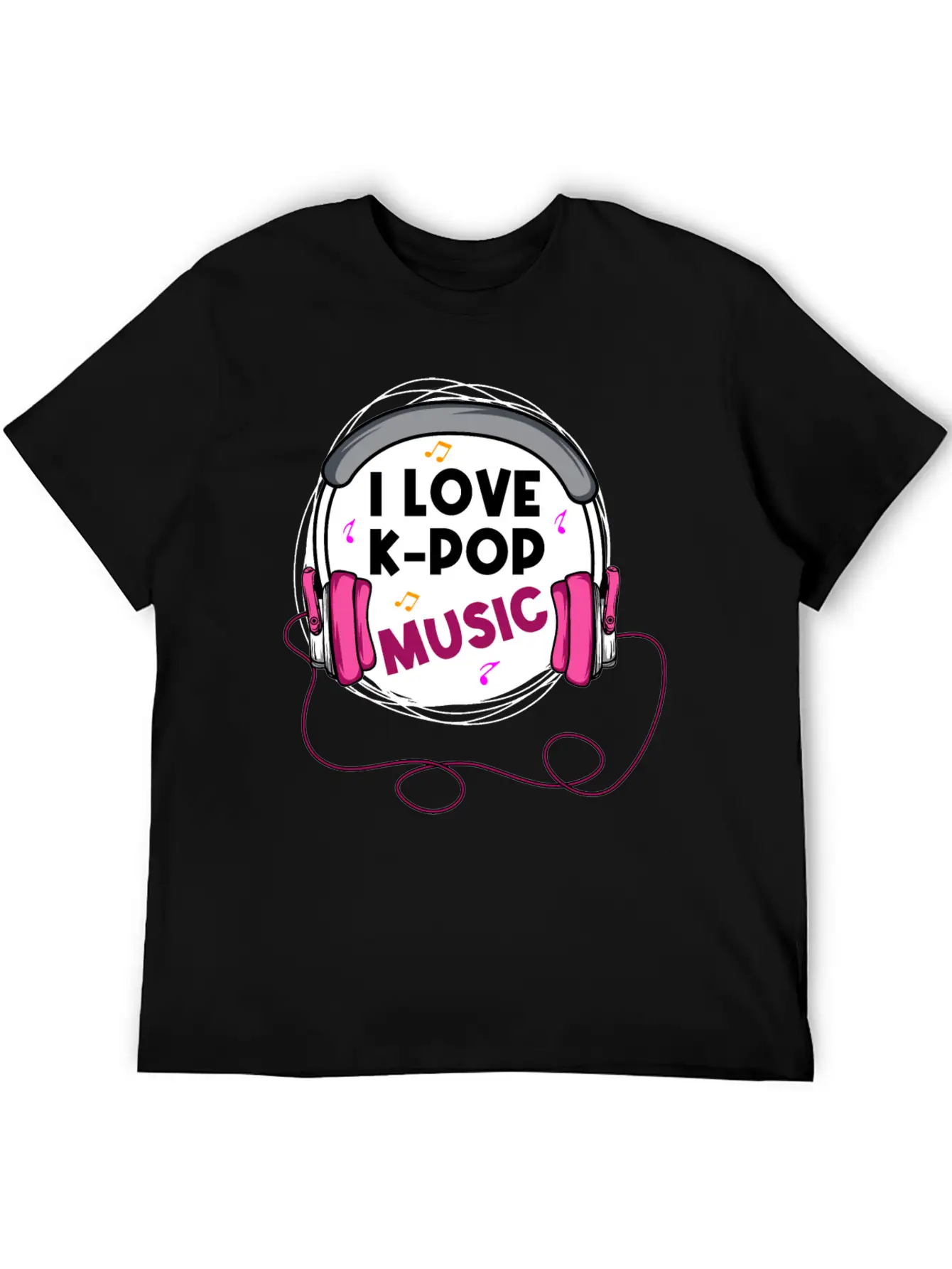 K-POP Music Kpop Addict Gift Stylish Everyday T-Shirt – Unisex Basic Cotton Tee