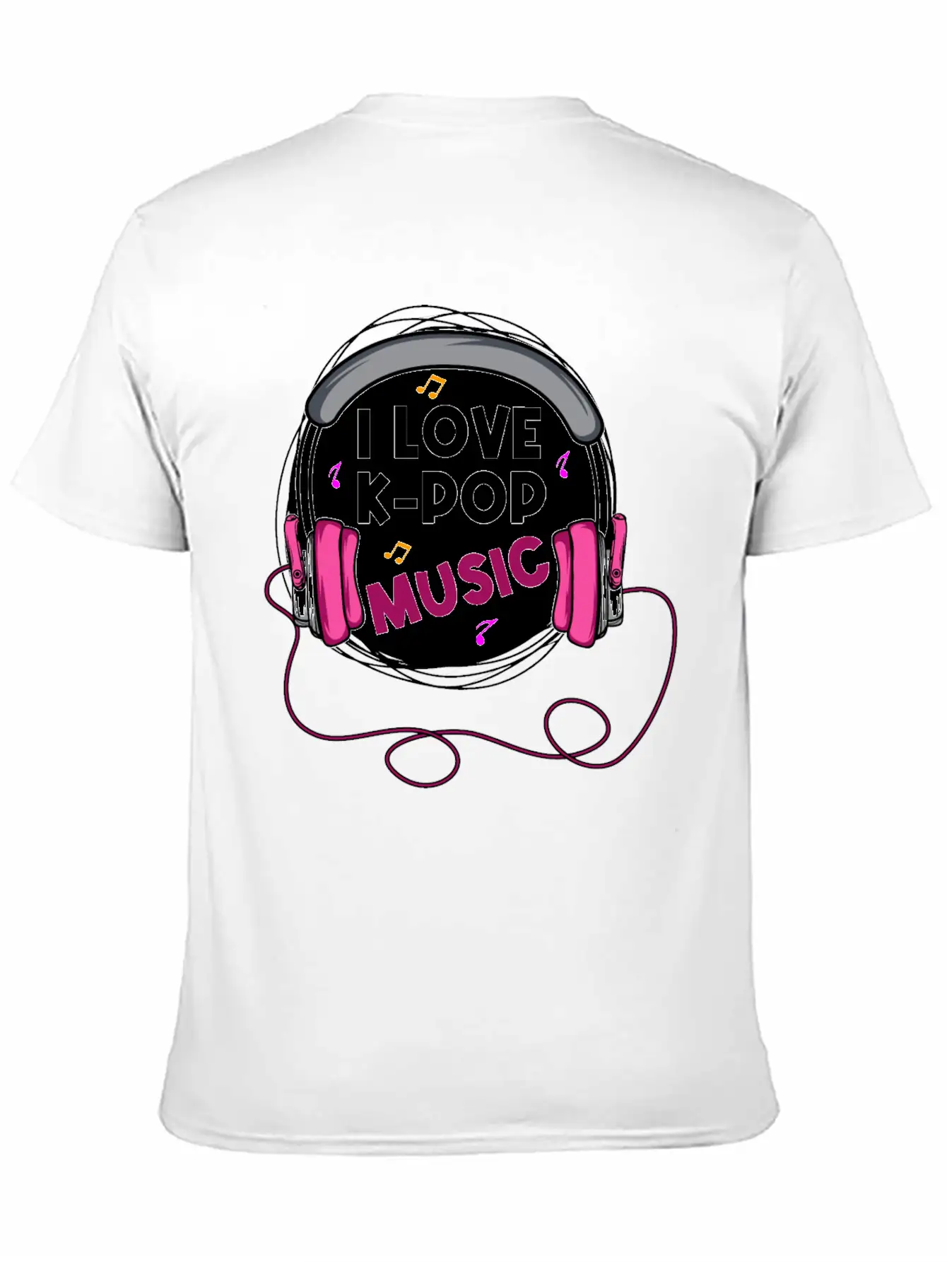 K-POP Music Kpop Addict Gift Stylish Everyday T-Shirt – Unisex Basic Cotton Tee