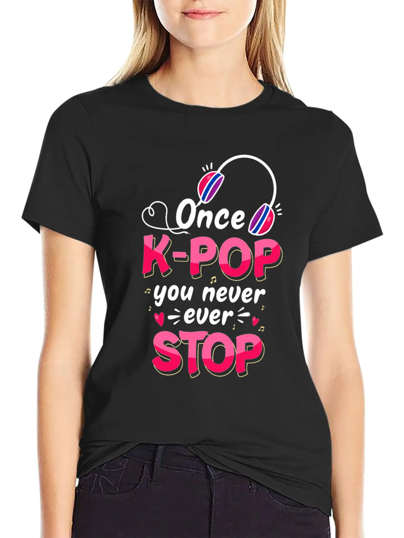 K-POP TSHIRT Gift Unisex Short Sleeve Soft Cotton T-Shirt – Casual Everyday Wear