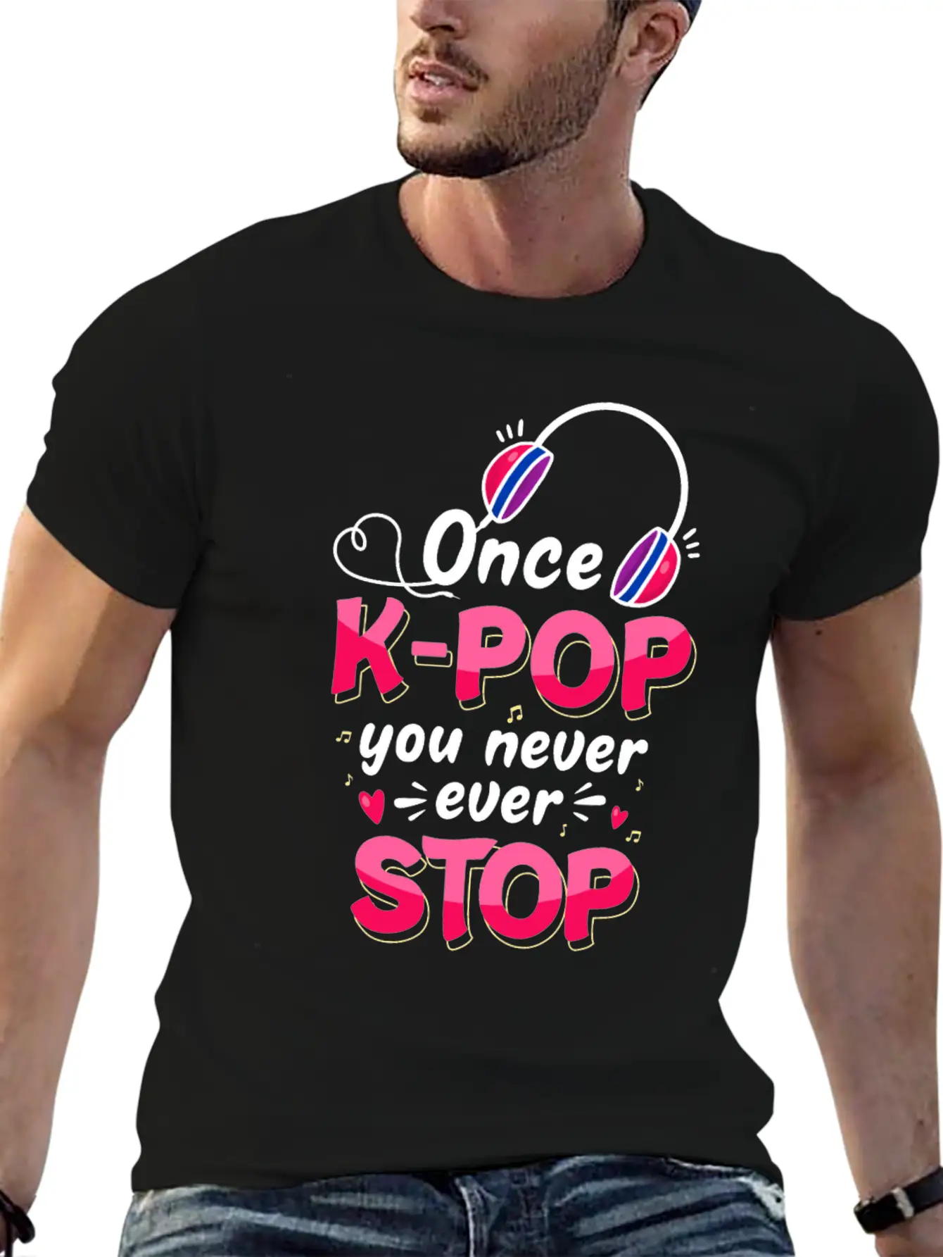 K-POP TSHIRT Gift Unisex Short Sleeve Soft Cotton T-Shirt – Casual Everyday Wear