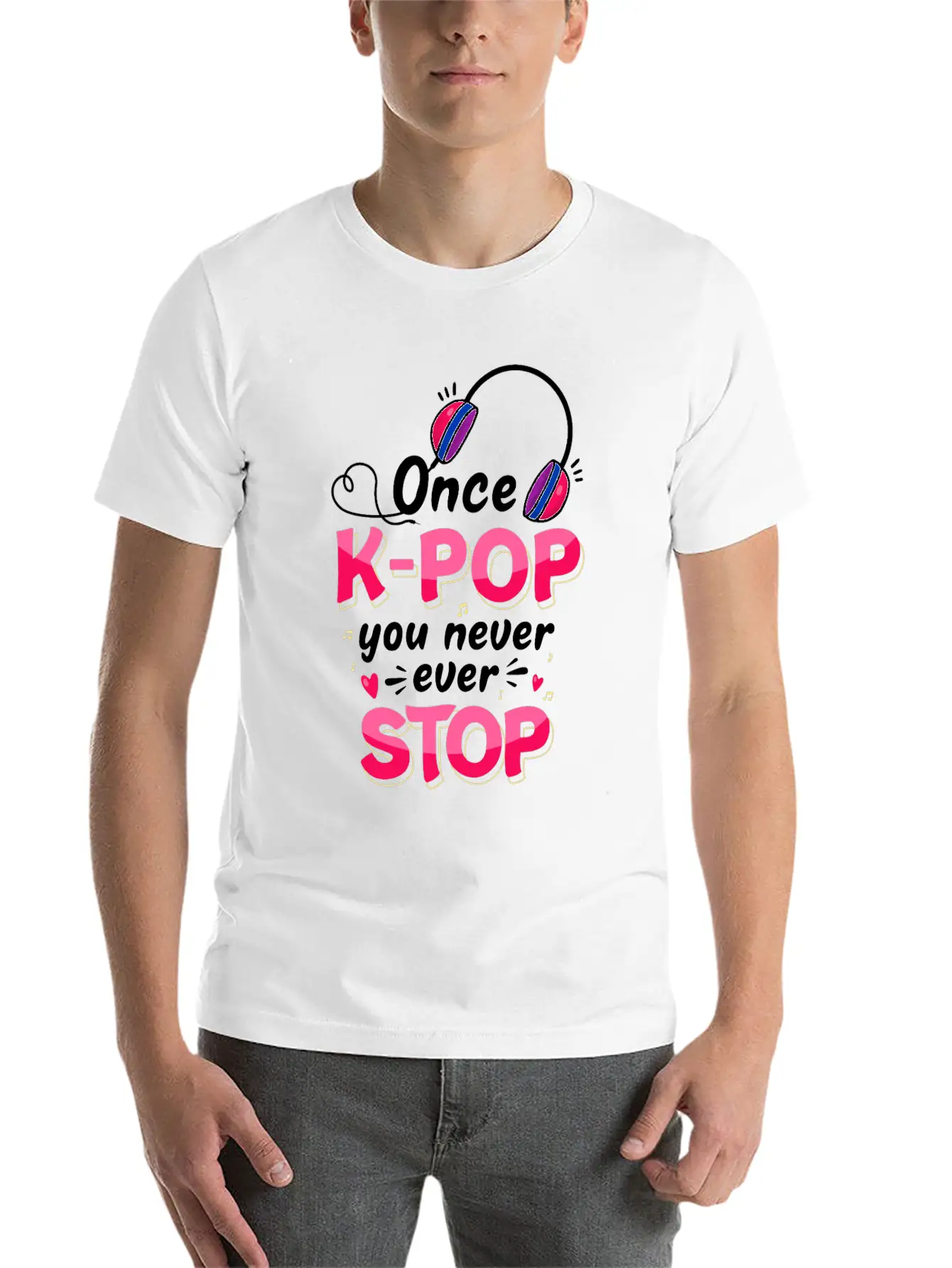 K-POP TSHIRT Gift Unisex Short Sleeve Soft Cotton T-Shirt – Casual Everyday Wear
