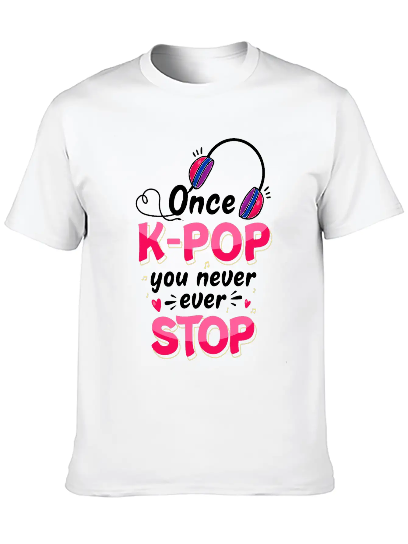 K-POP TSHIRT Gift Unisex Short Sleeve Soft Cotton T-Shirt – Casual Everyday Wear