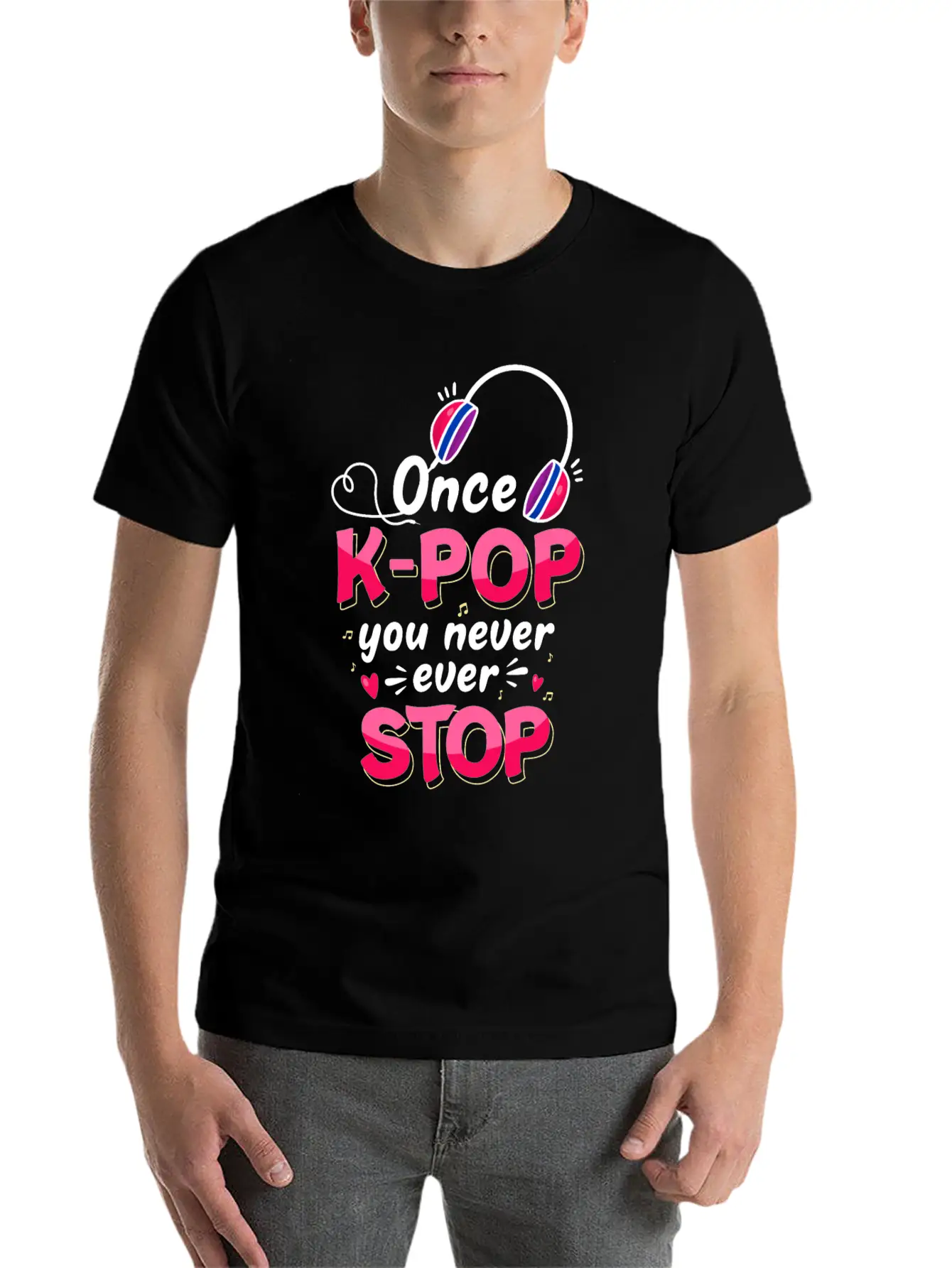 K-POP TSHIRT Gift Unisex Short Sleeve Soft Cotton T-Shirt – Casual Everyday Wear