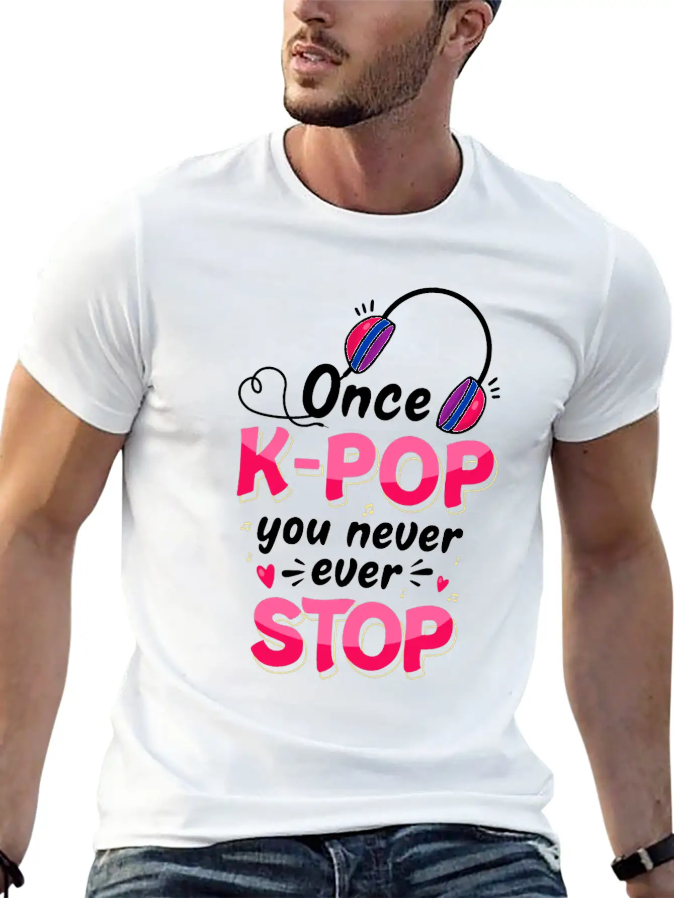 K-POP TSHIRT Gift Unisex Short Sleeve Soft Cotton T-Shirt – Casual Everyday Wear