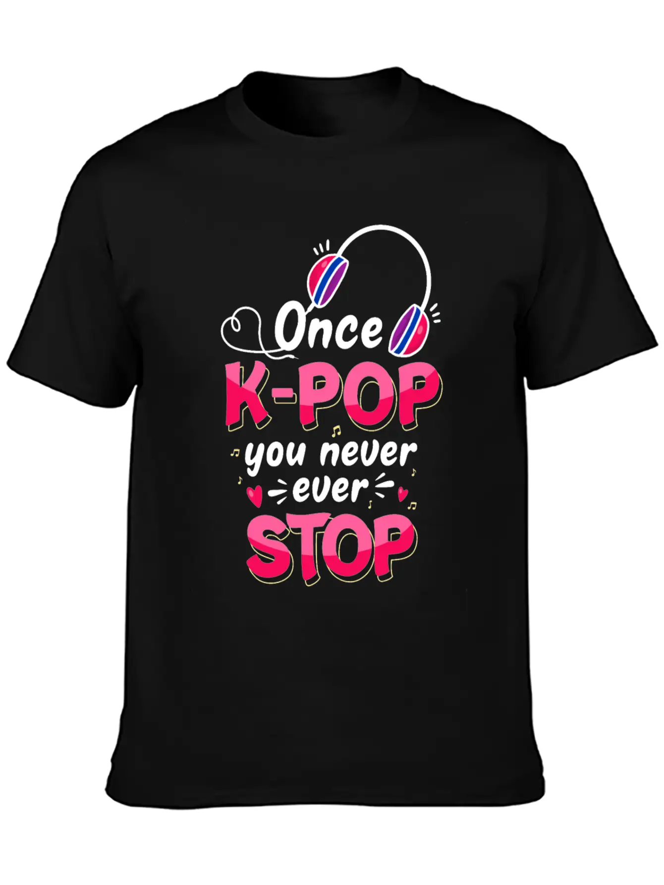 K-POP TSHIRT Gift Unisex Short Sleeve Soft Cotton T-Shirt – Casual Everyday Wear