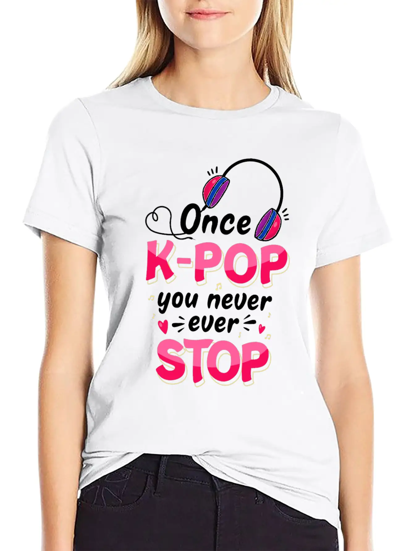 K-POP TSHIRT Gift Unisex Short Sleeve Soft Cotton T-Shirt – Casual Everyday Wear