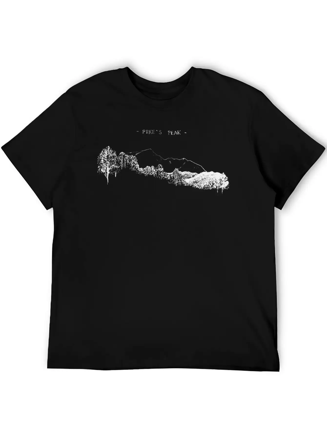 K S Pikes Peak Stylish Everyday T-Shirt – Unisex Basic Cotton Tee