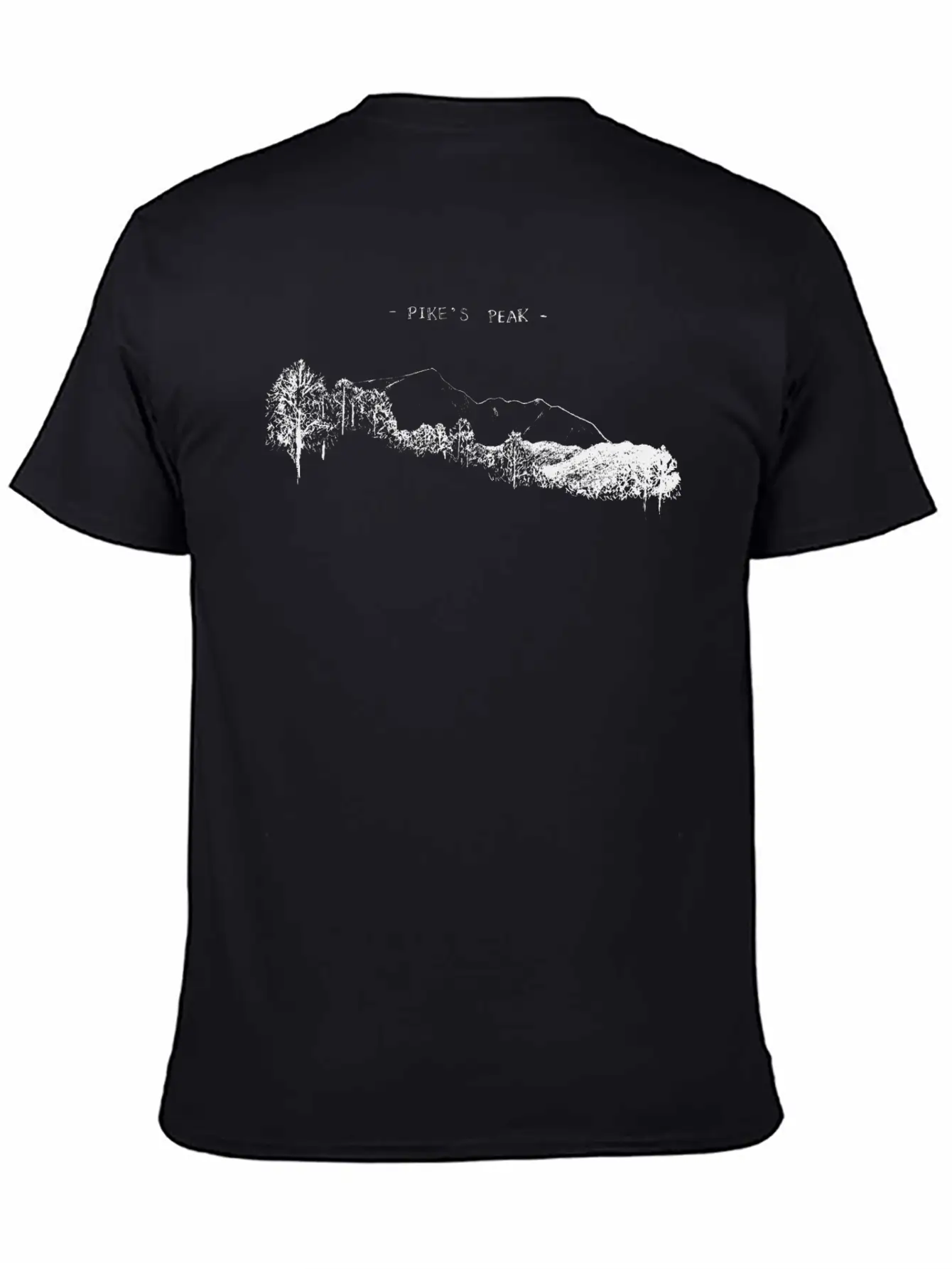 K S Pikes Peak Stylish Everyday T-Shirt – Unisex Basic Cotton Tee